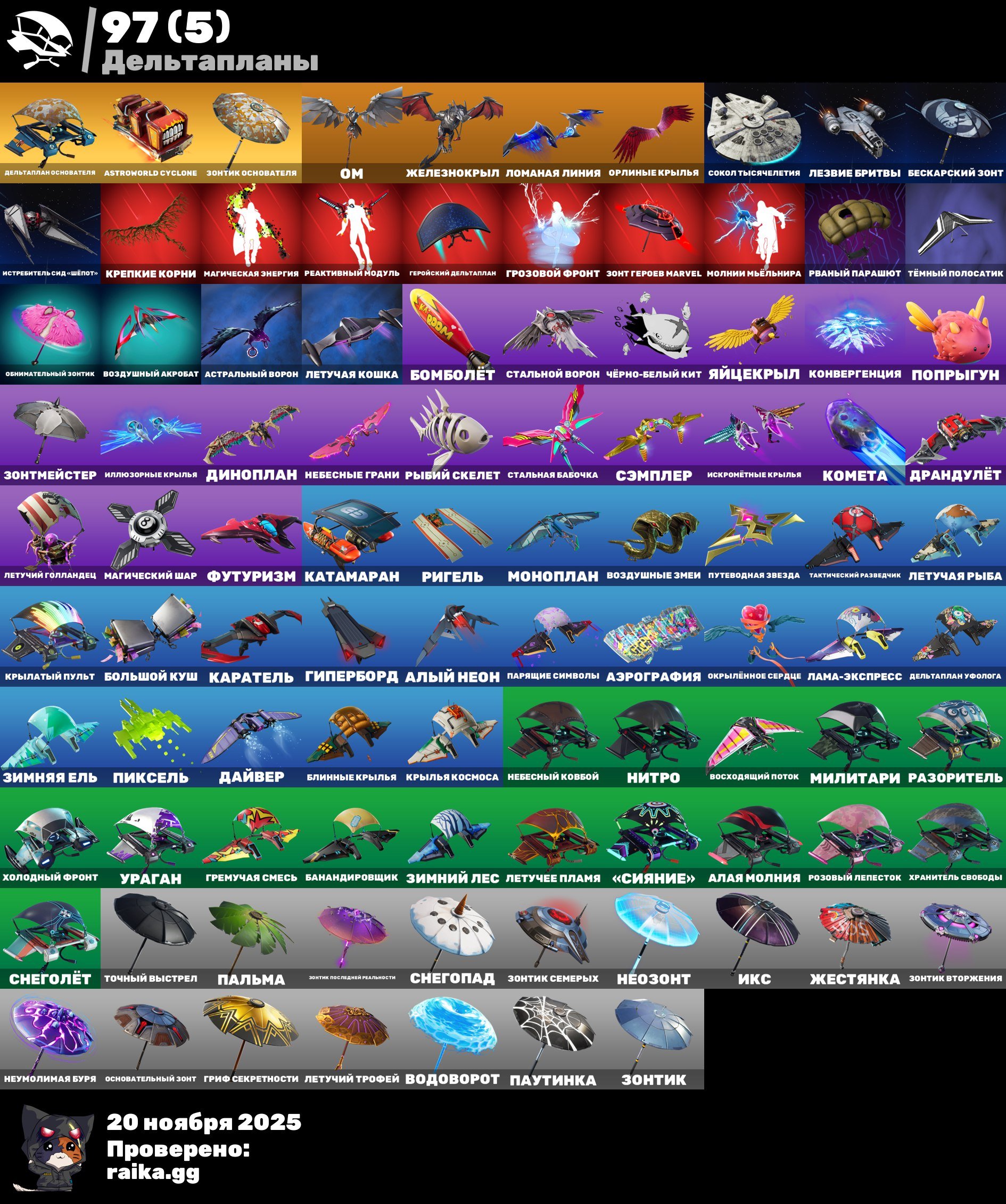 🎨 113 skins | 🌟 Fortnite account