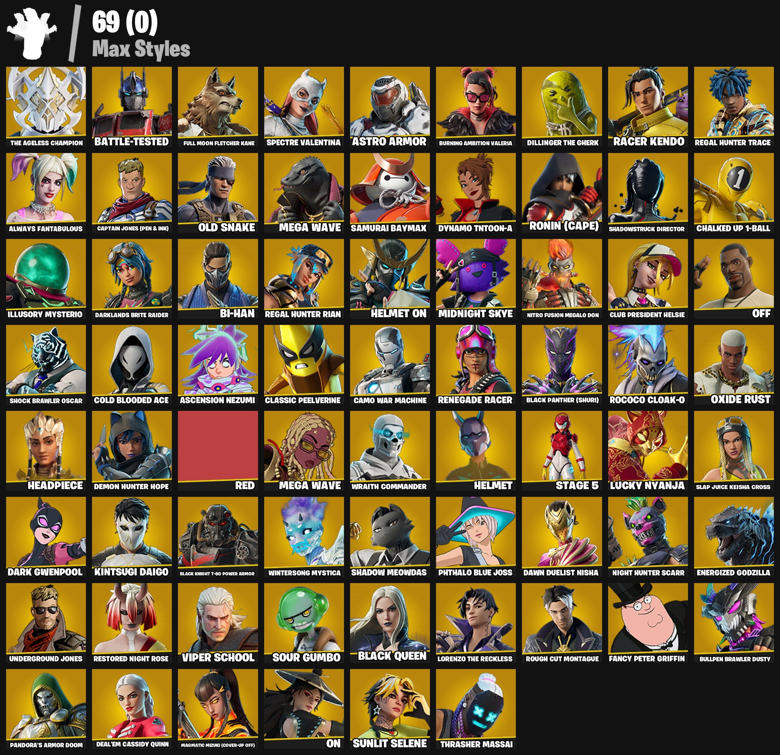 🎨 236 скінів | 🌟 Fortnite акаунт