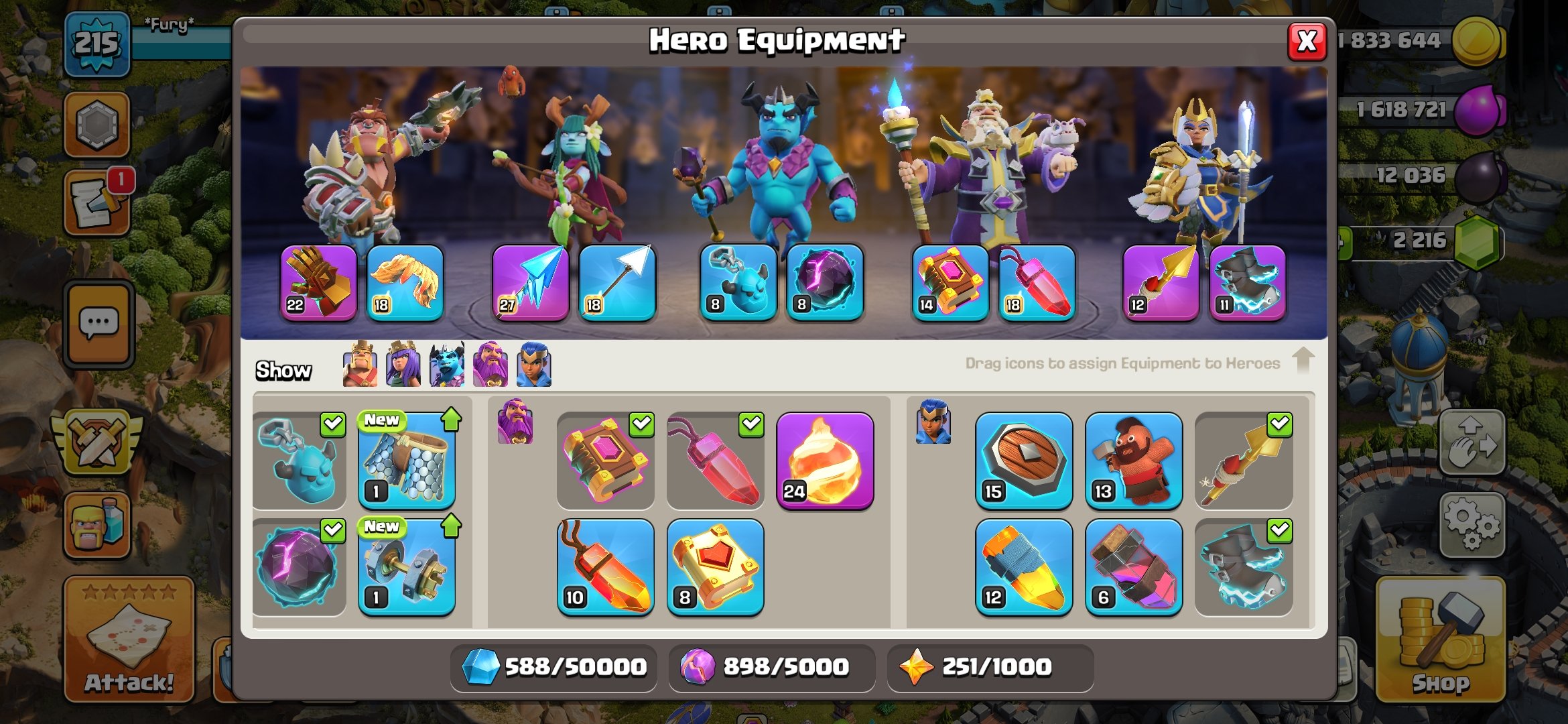 🏰 Clash of Clans акаунт | Ратуша 16 рівень | Рівень 0