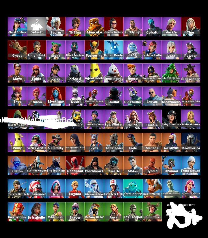 🎨 100 skins | 🌟 Fortnite account