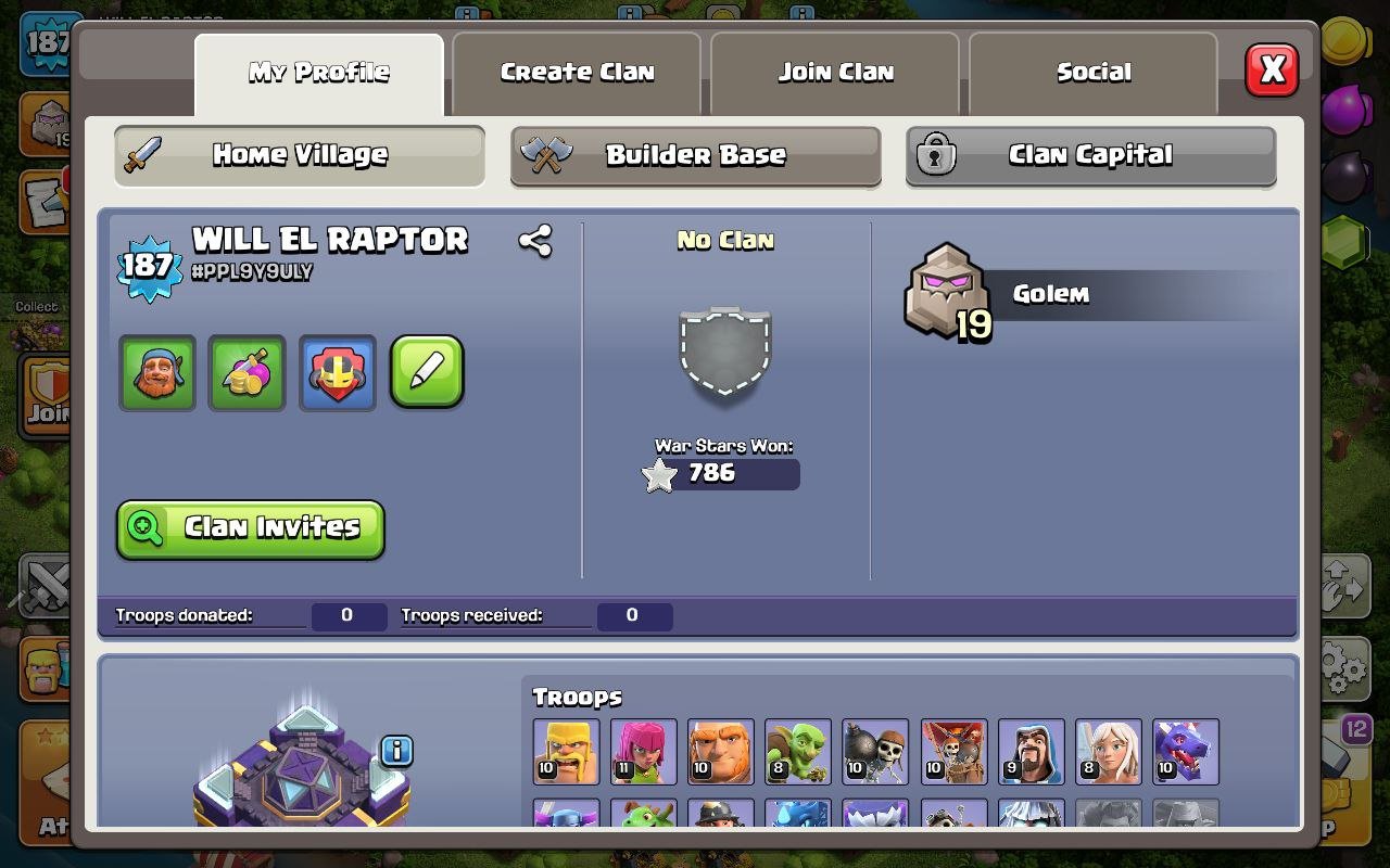 🏰 Clash of Clans акаунт | 15 ратуша | 187 рівень