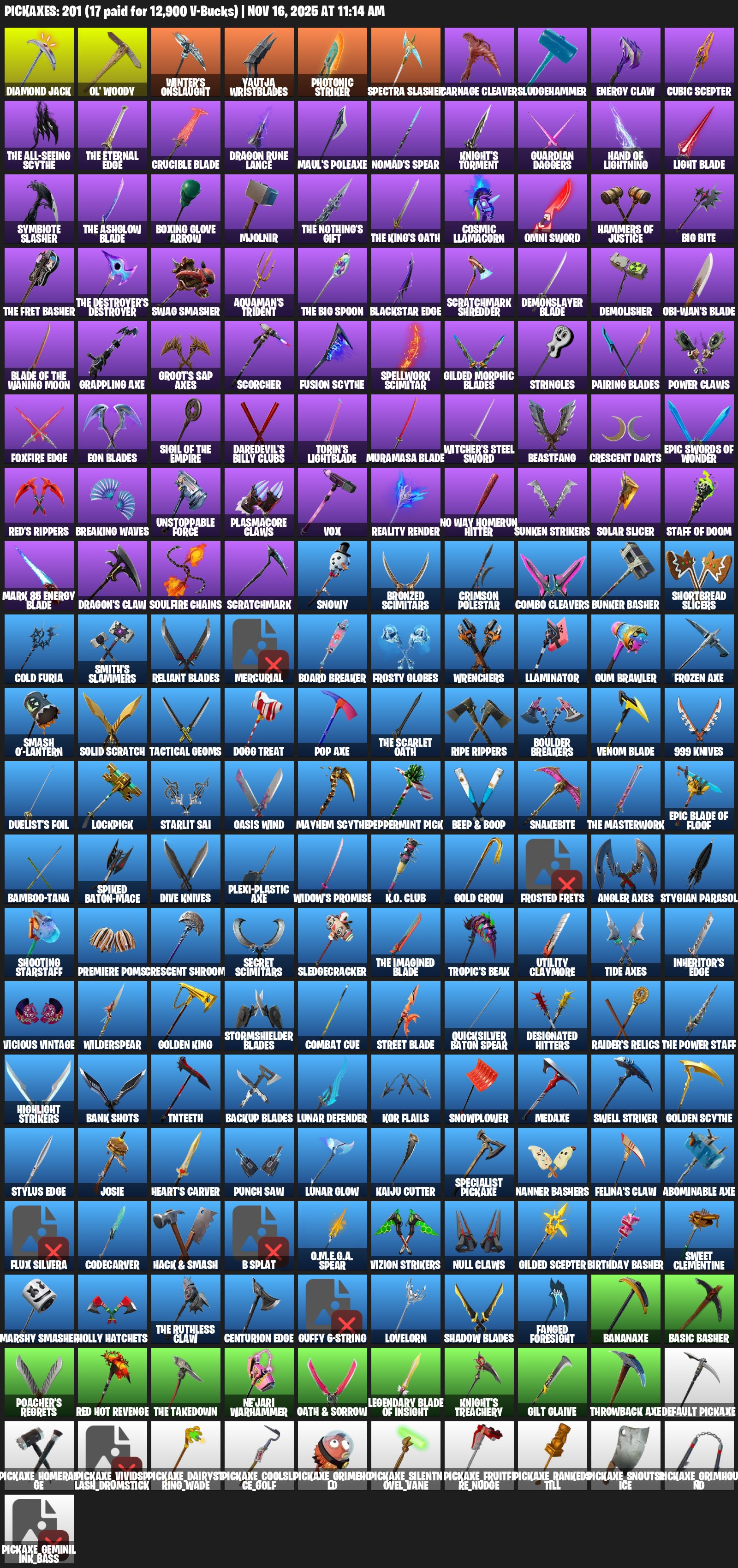 🎨 205 скінів | 🌟 Fortnite акаунт