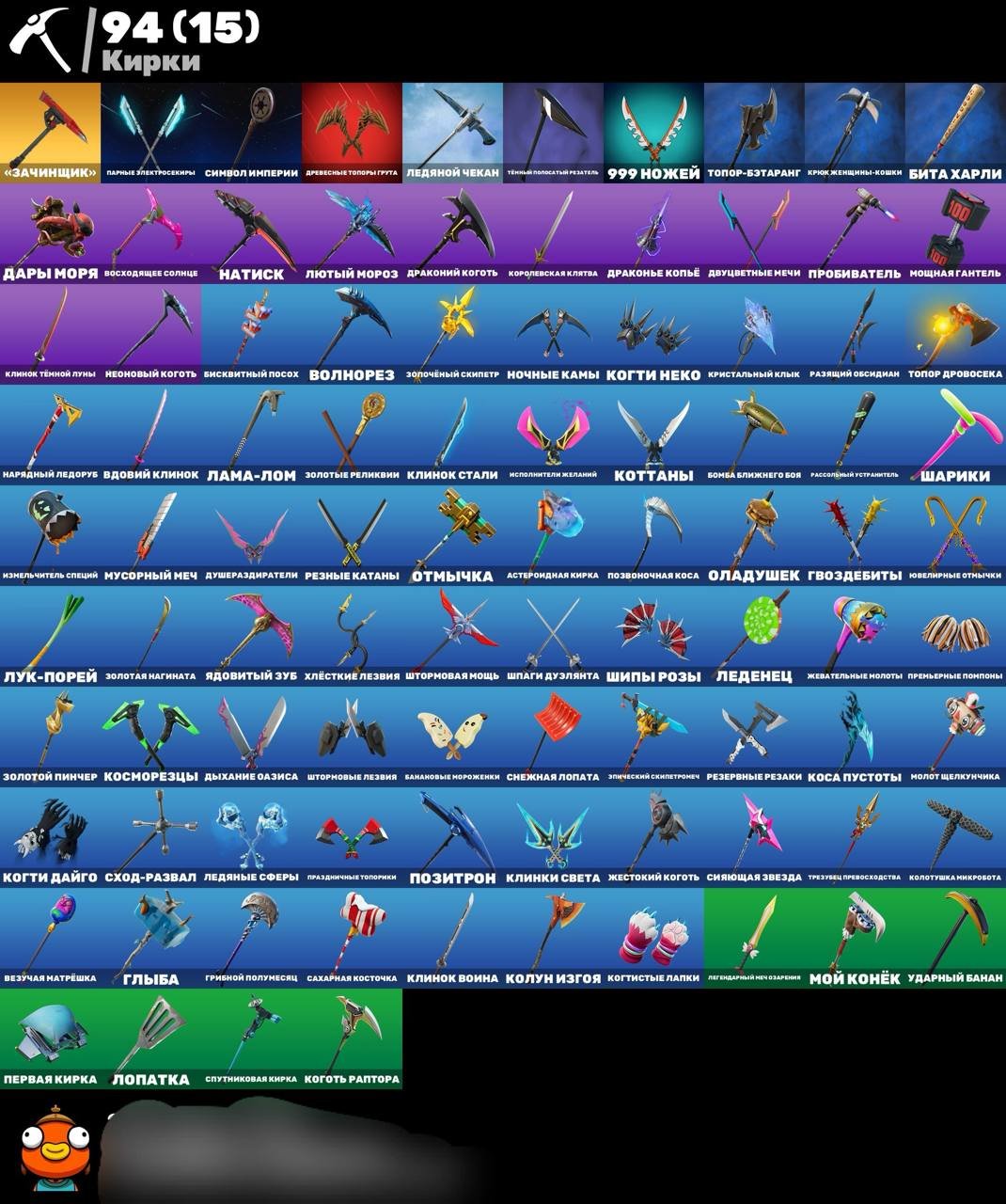 🎨 95 skins | 🌟 Fortnite account