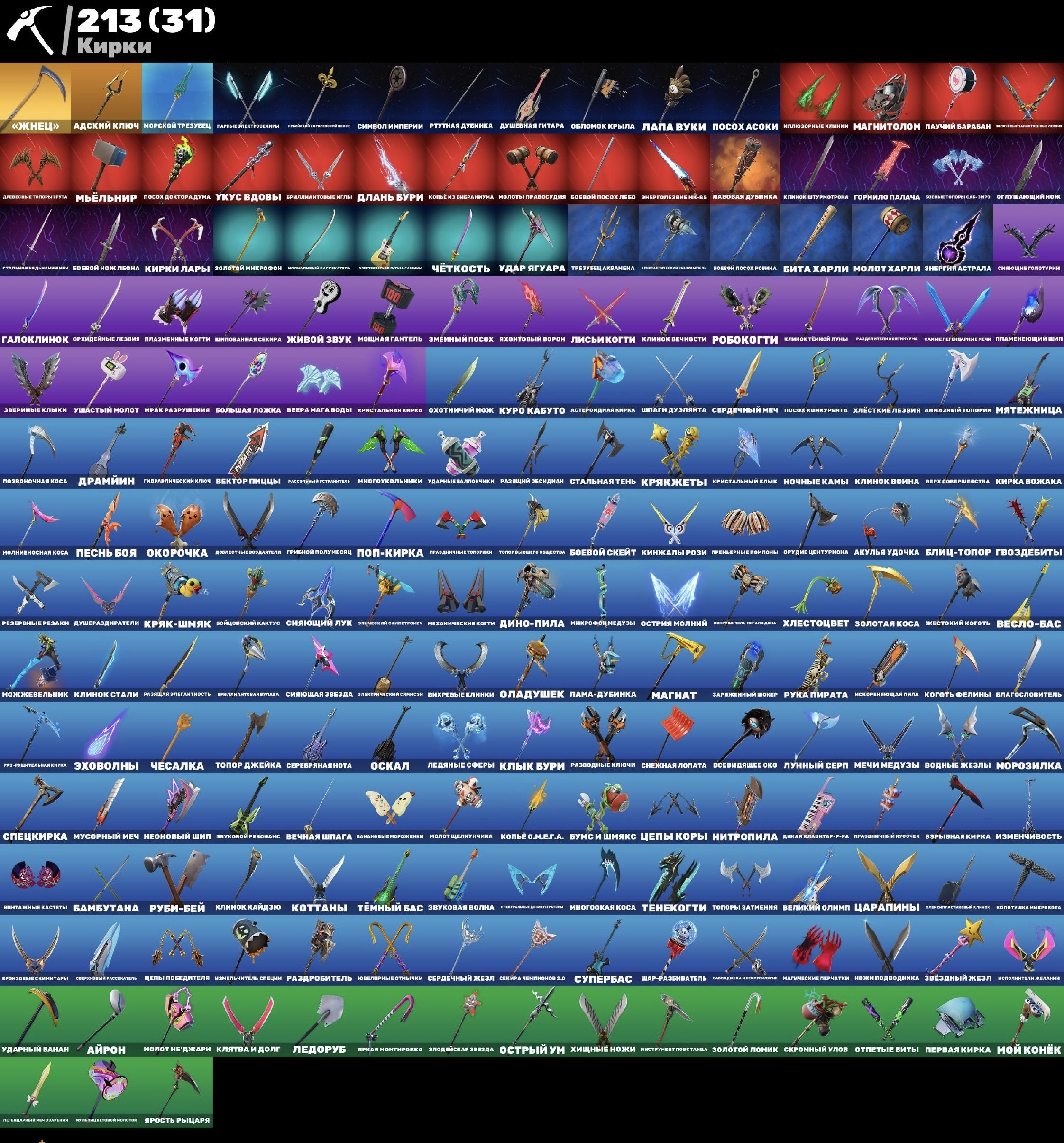 🎨 164 skins | 🌟 Fortnite account