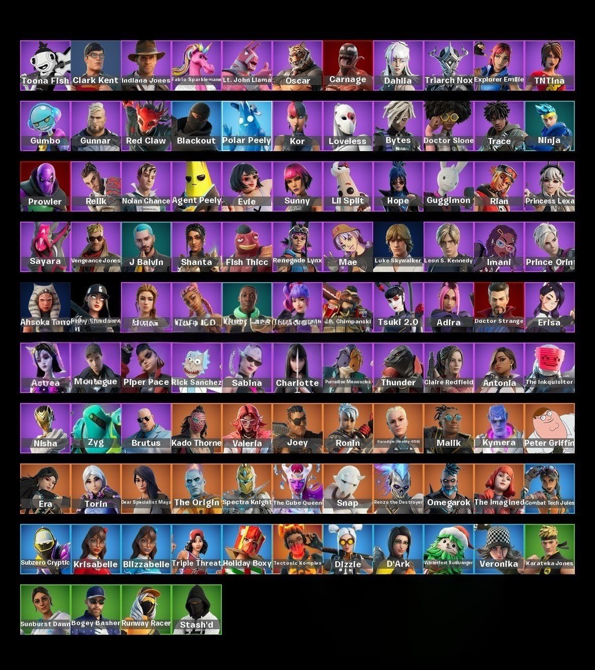 🎨 103 skins | 🌟 Fortnite account