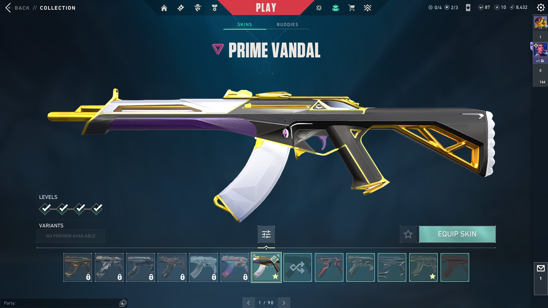 🎯 Valorant акаунт | Платина 1 | EU | 27 агентів