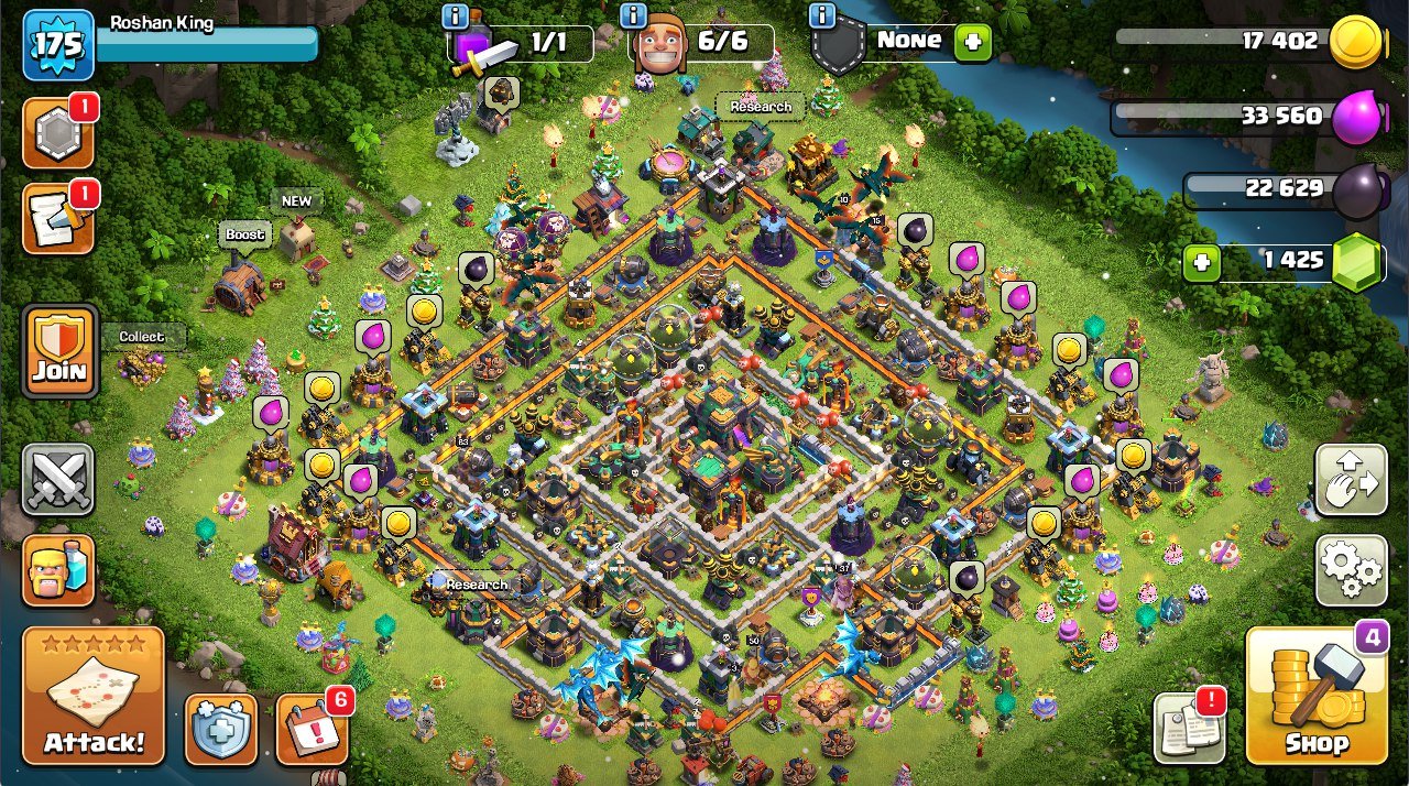 🏰 Clash of Clans акаунт | 14 ратуша | Рівень 175