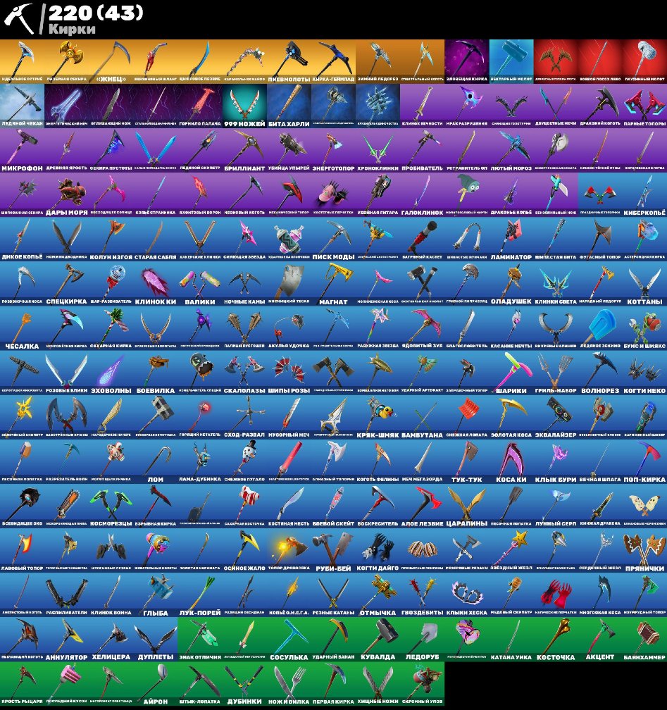 🎨 267 скінів | 🌟 Fortnite акаунт