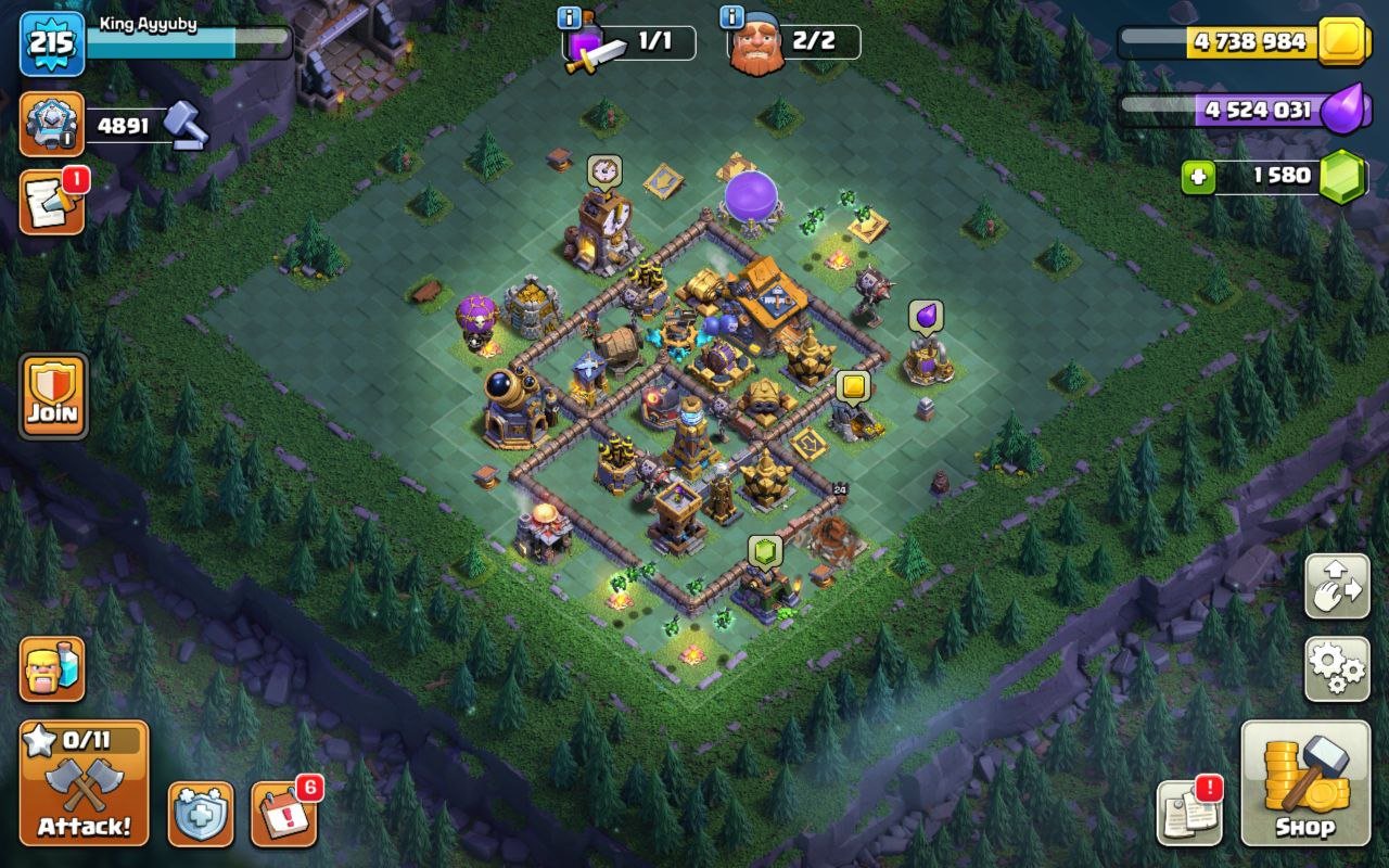 🏰 Clash of Clans акаунт | Ратуша 16 | Рівень 215