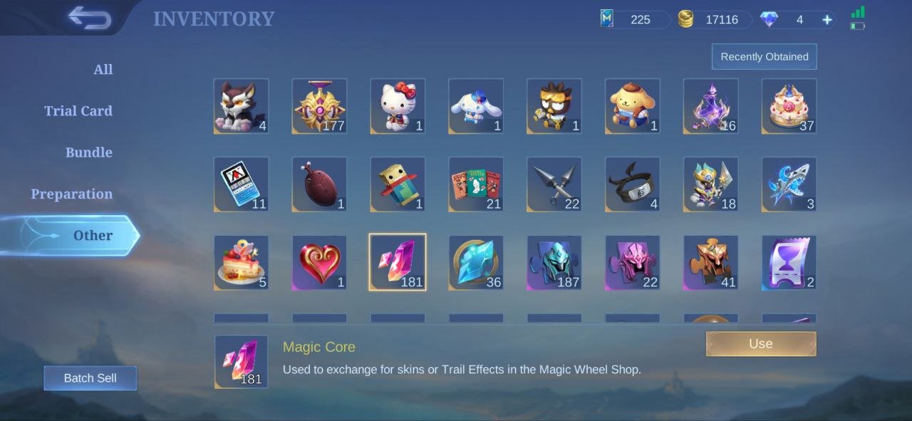 🎮 Mobile Legends account | Mythic | 119 heroes | 287 skins