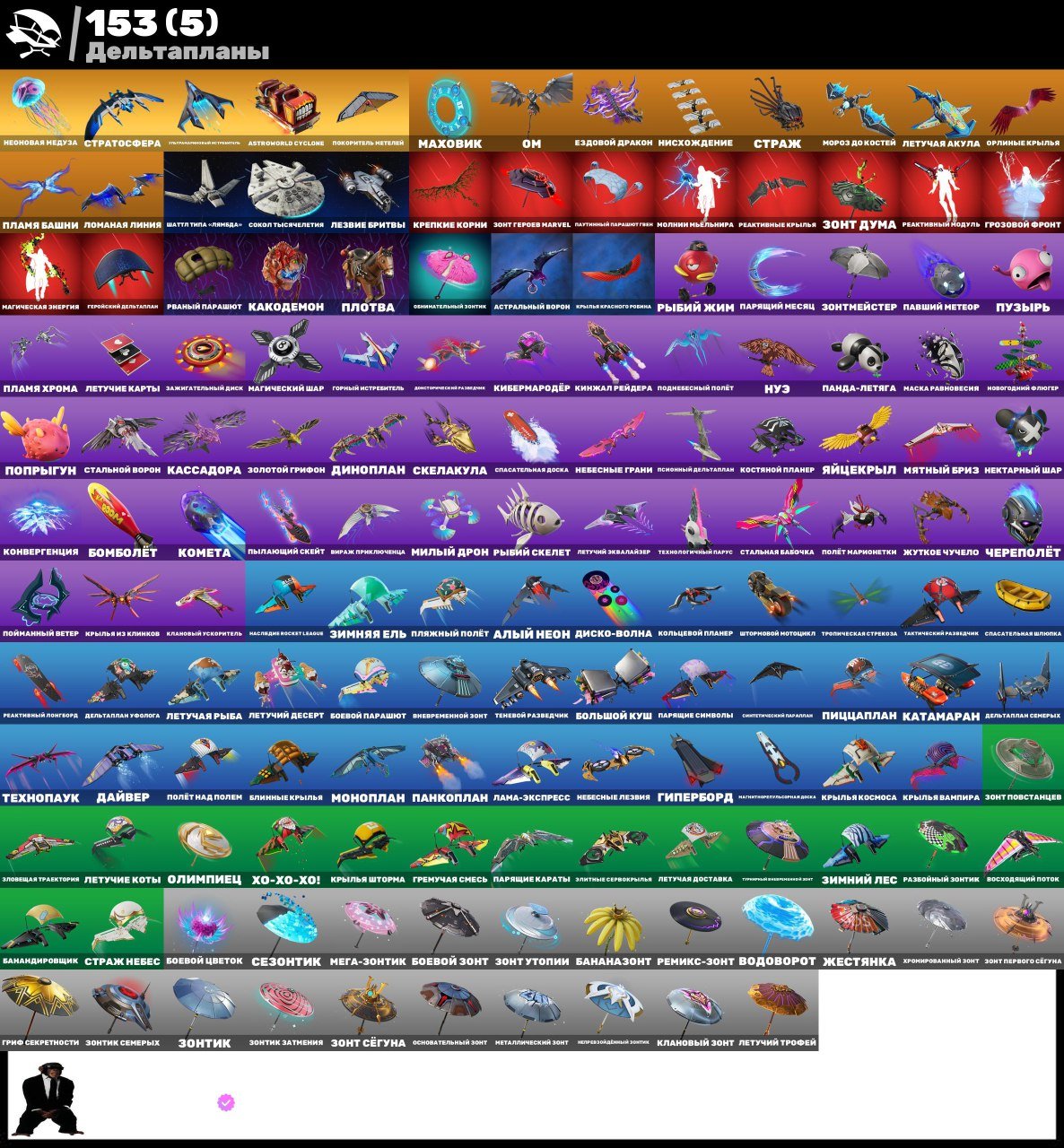 🎨 124 skins | 🌟 Fortnite account