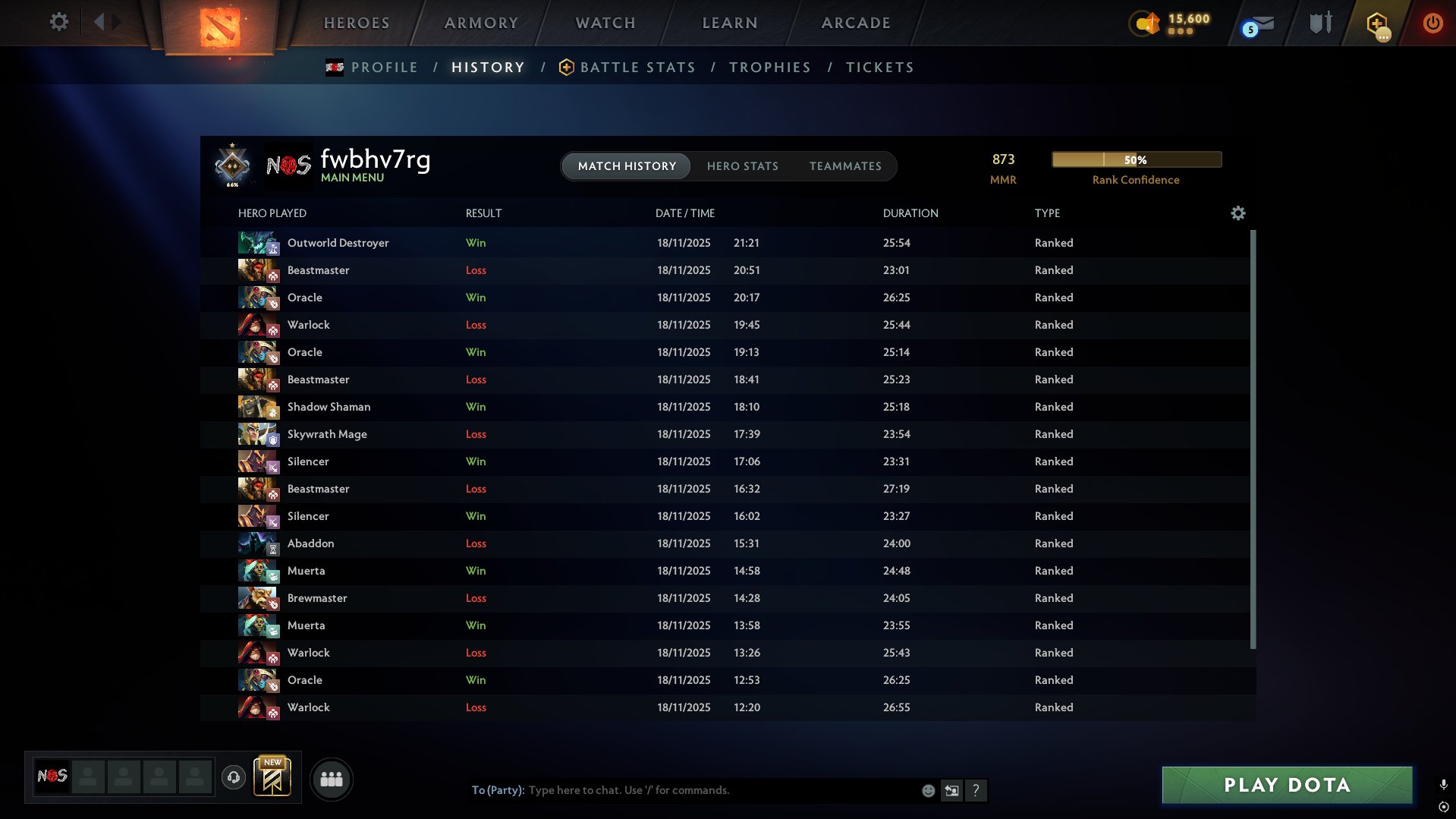 🏅 MMR 950 | 🕒 130 hours | 🛡 10000