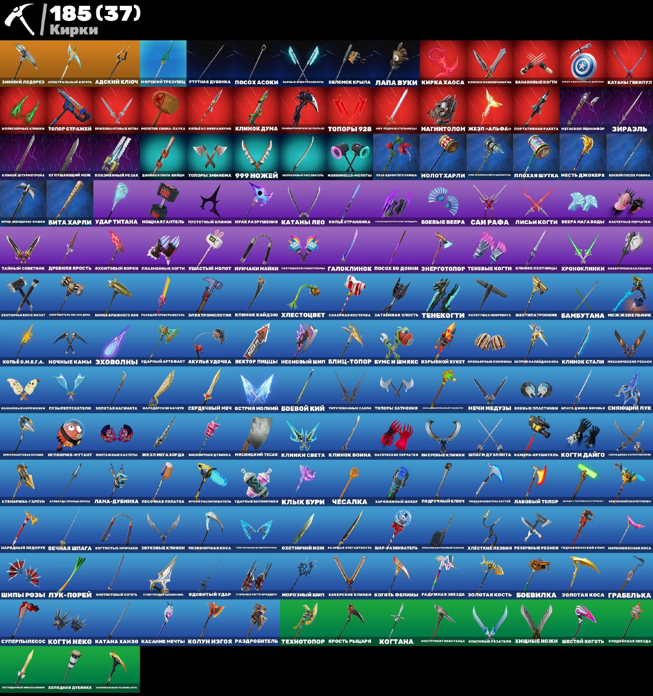 🎨 176 skins | 🌟 Fortnite account