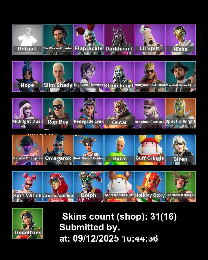 🎨 30 skins | 🌟 Fortnite account