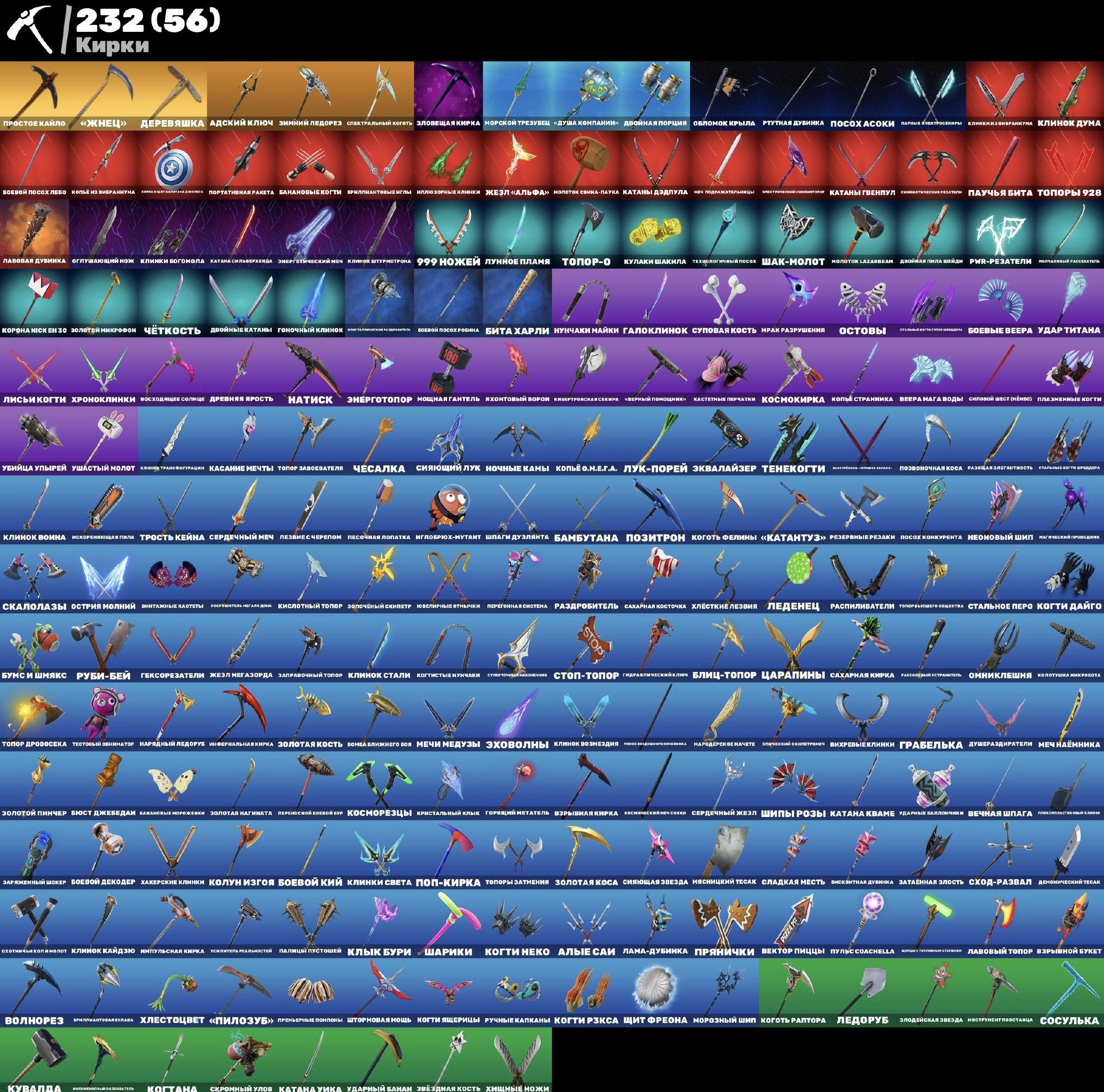 🎨 318 скінів | 🌟 Fortnite акаунт