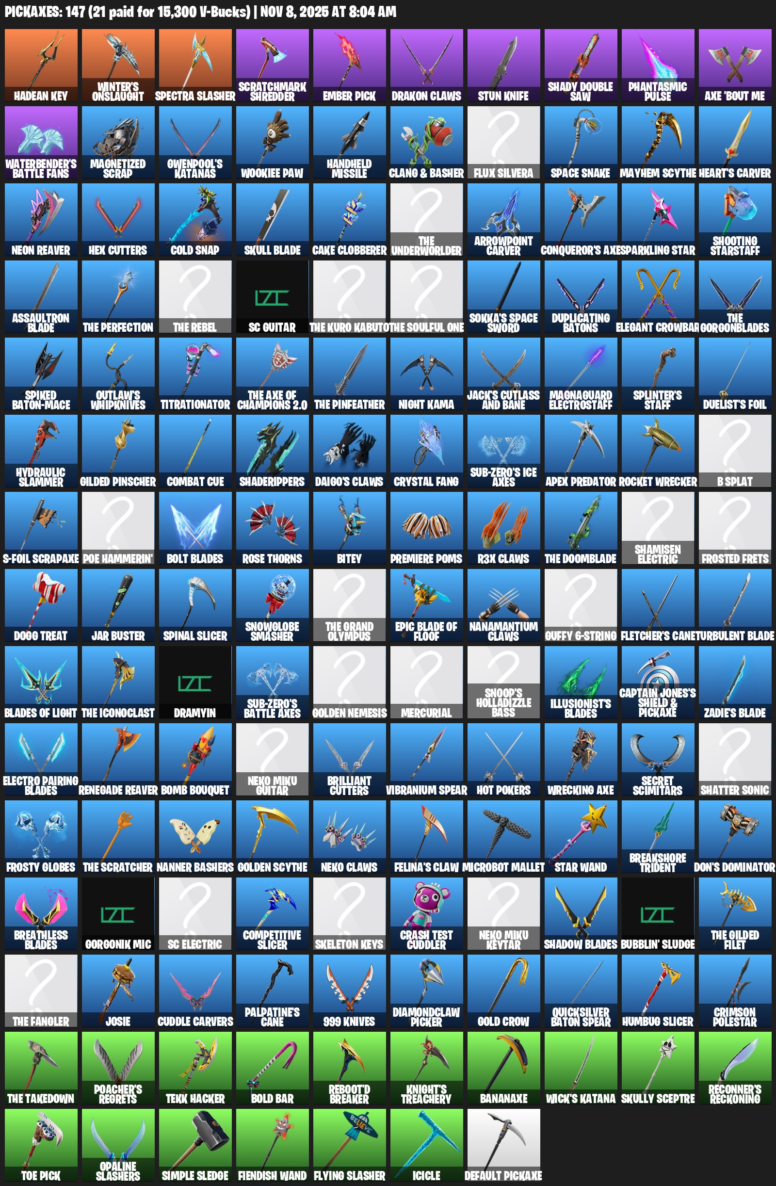 🎨 117 skins | 🌟 Fortnite account