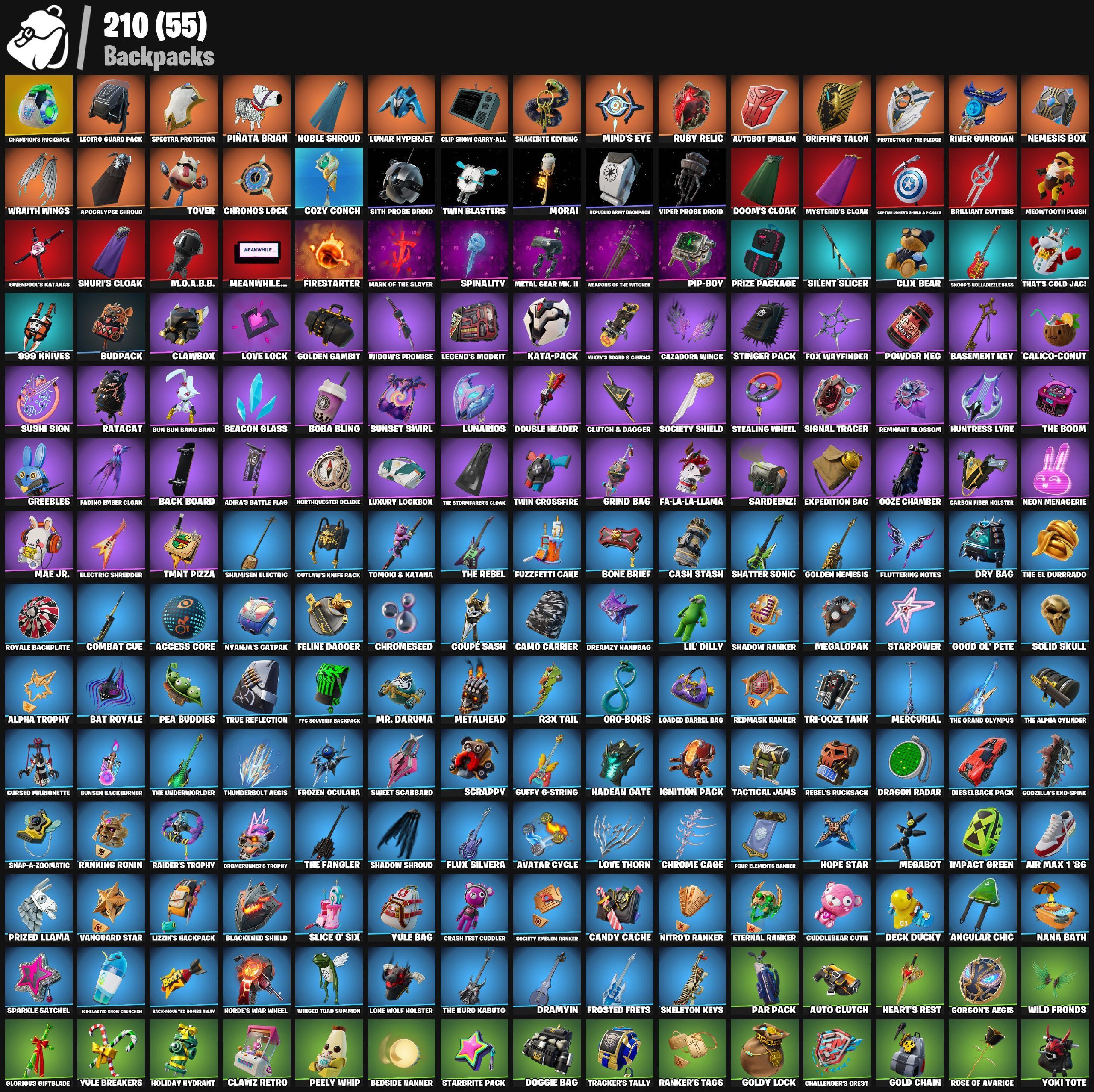 🎨 166 skins | 🌟 Fortnite account