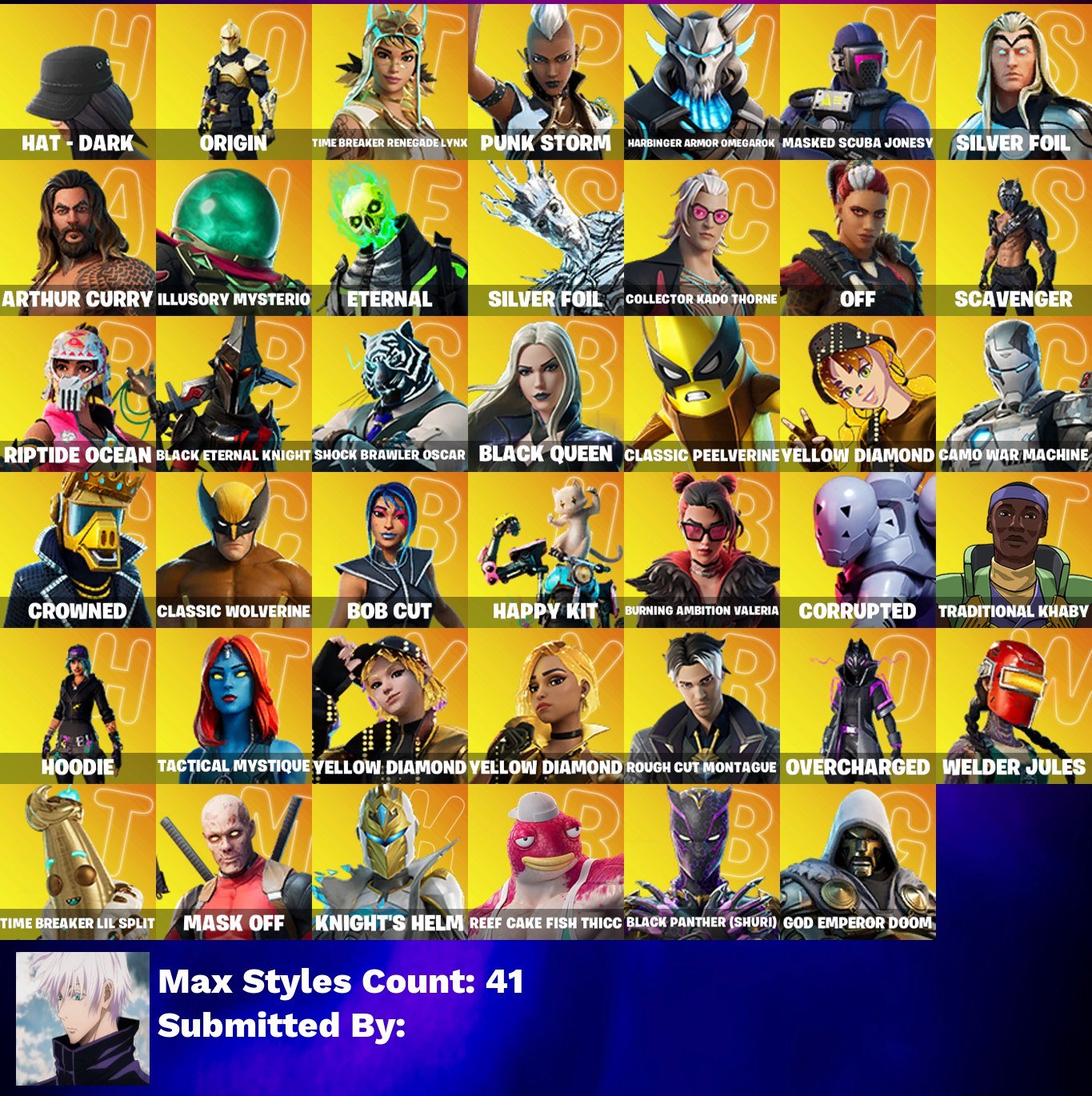 🎨 96 скінів | 🌟 Fortnite акаунт