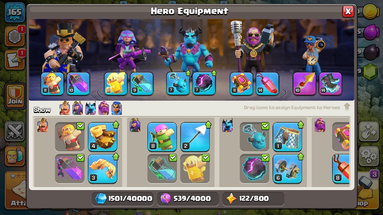 🏰 Clash of Clans акаунт | 14 ратуша | Рівень 165