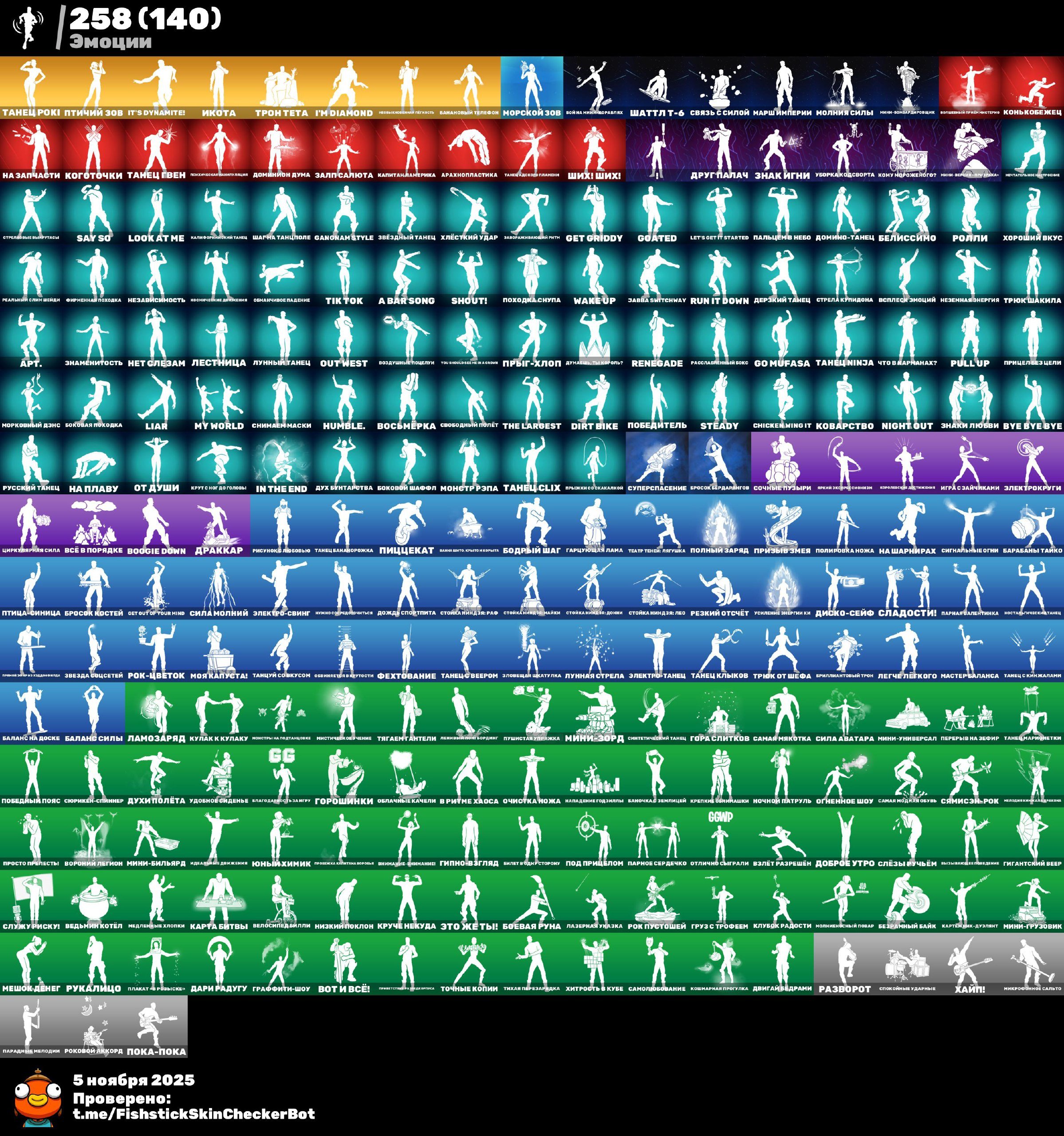 🎨 217 скинов | 🌟 Fortnite аккаунт