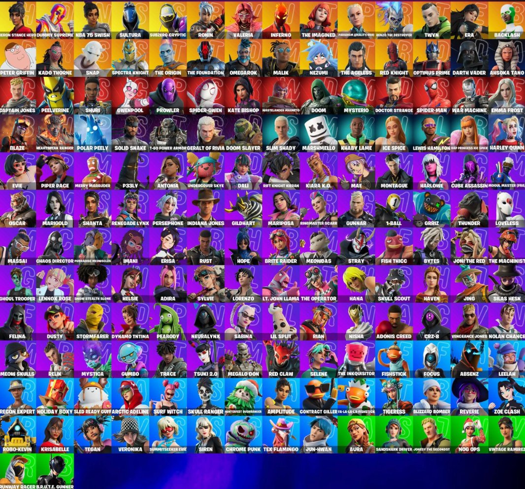 🎨 170 skins | 🌟 Fortnite account