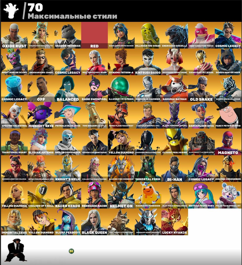 🎨 226 скінів | 🌟 Fortnite акаунт