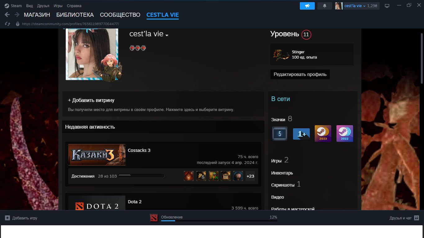 🏅 MMR 2200 | 🕒 3600 часов | 🛡 Не установлен