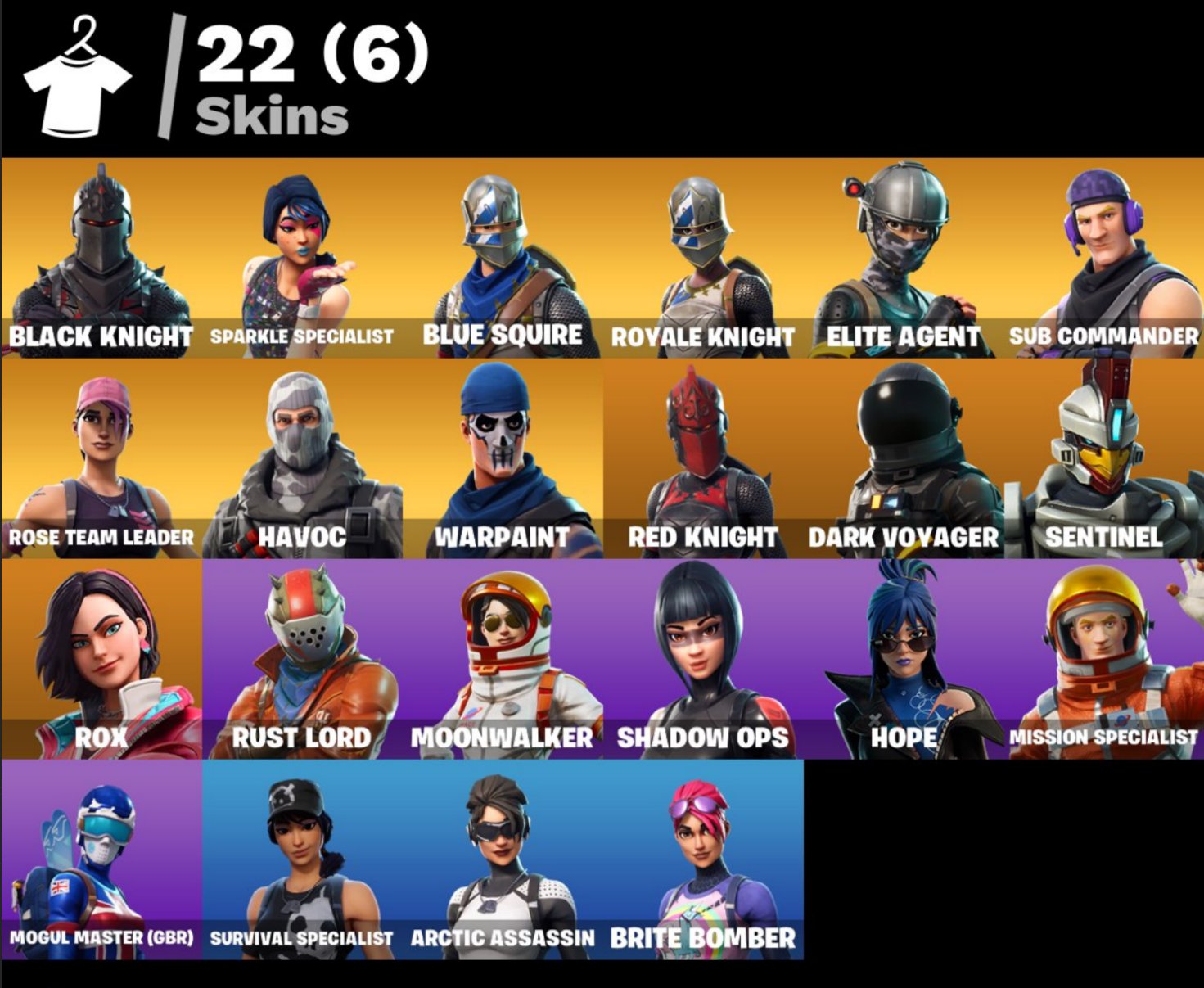 🎨 23 скина | 🌟 Fortnite аккаунт