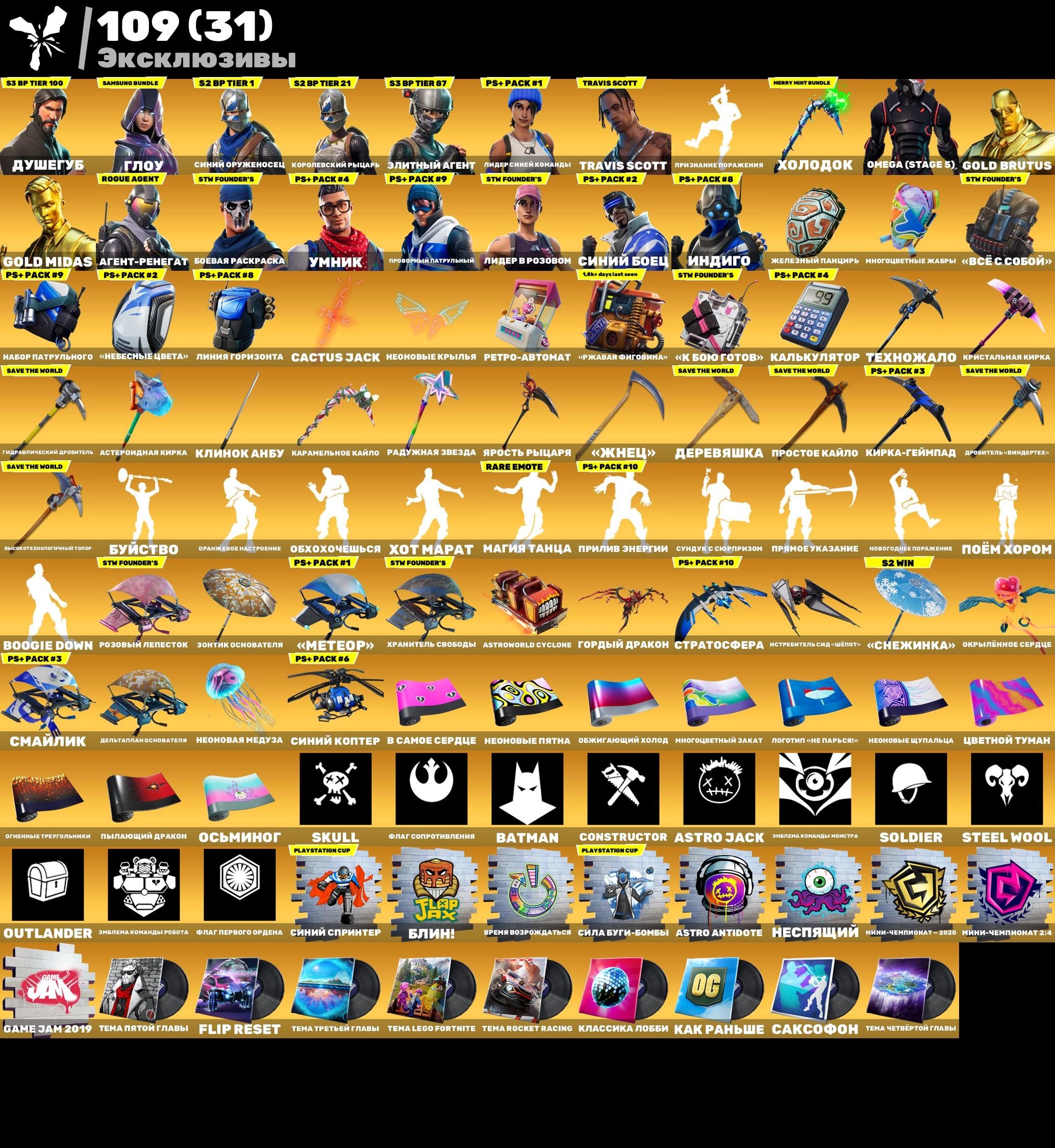 🎨 185 skins | 🌟 Fortnite account