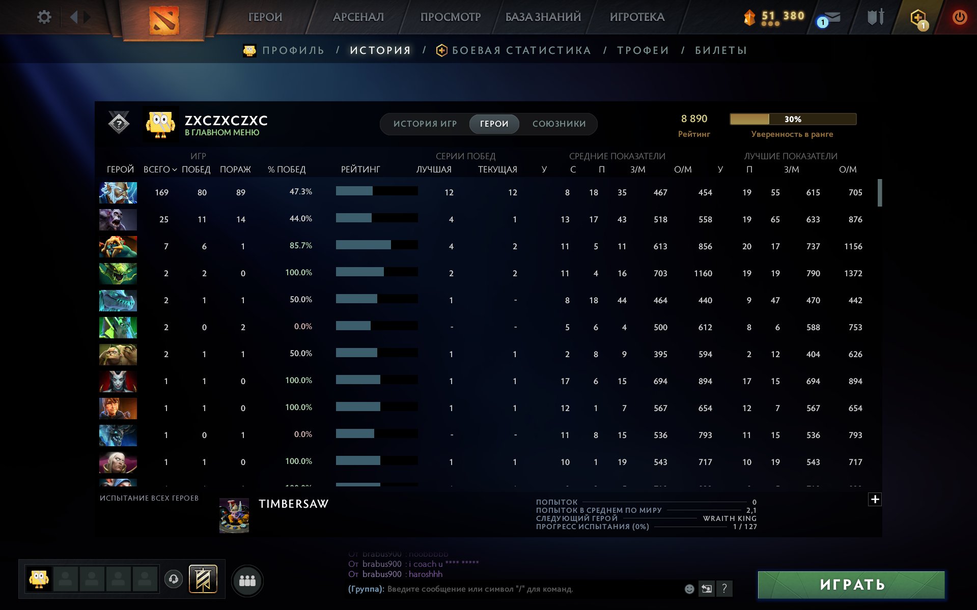 🏅 MMR 8890 | 🕒 200 годин | 🛡 12000