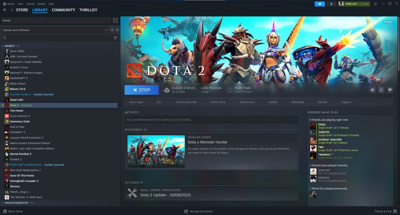 🏅 MMR 3186 | 🕒 2471 hours | 🛡 11610