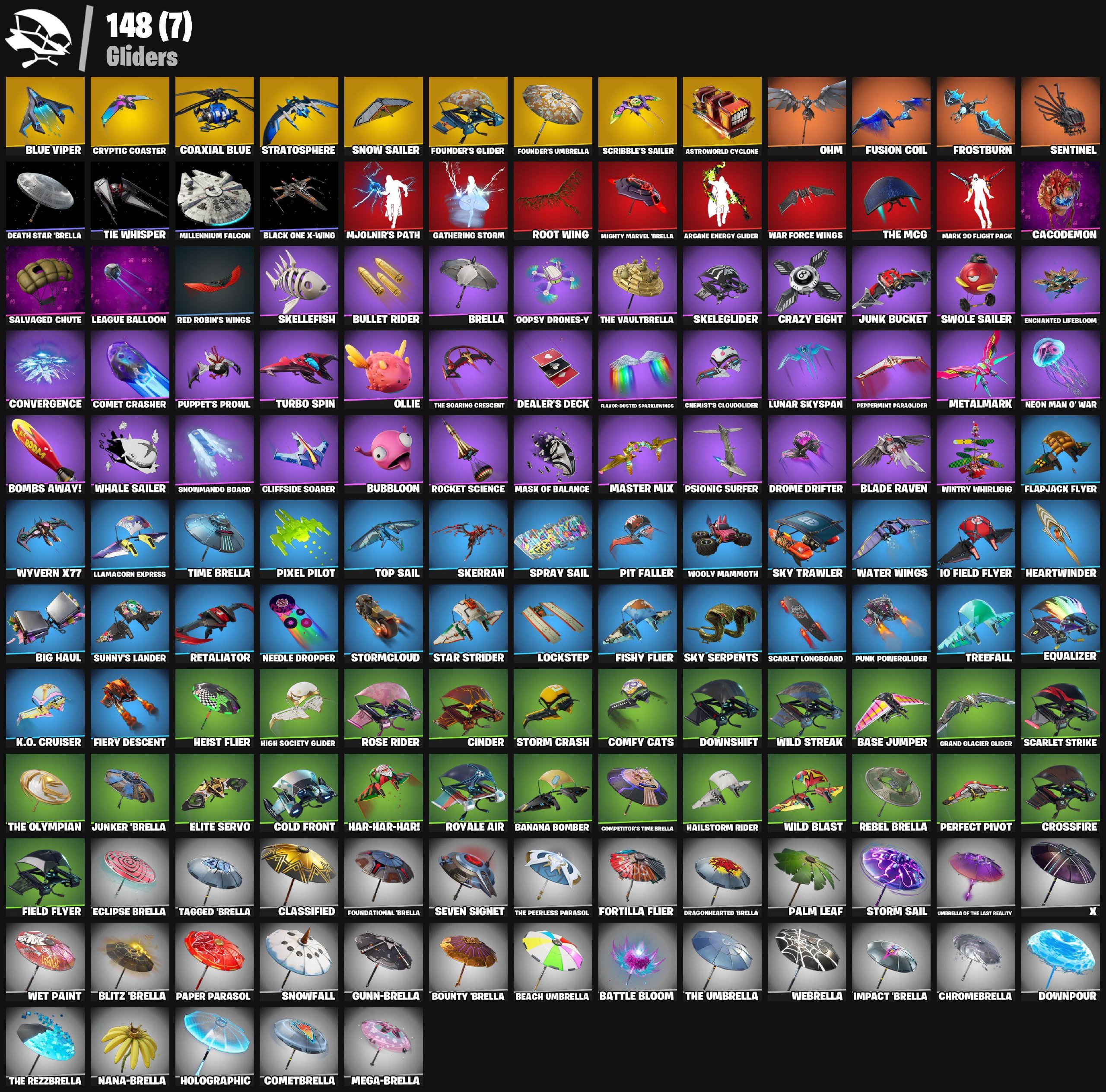 🎨 101 skins | 🌟 Fortnite account