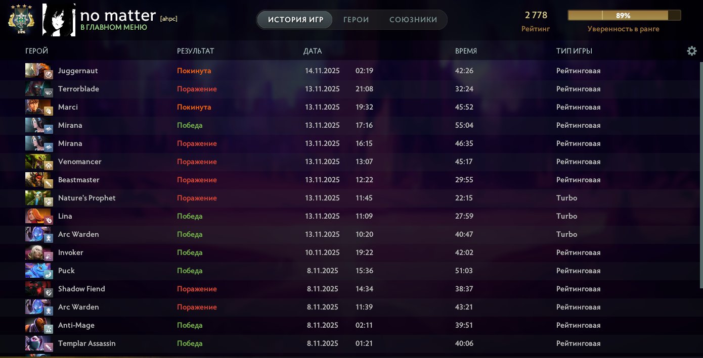 🏅 MMR 2778 | 🕒 512 hours | 🛡 7907