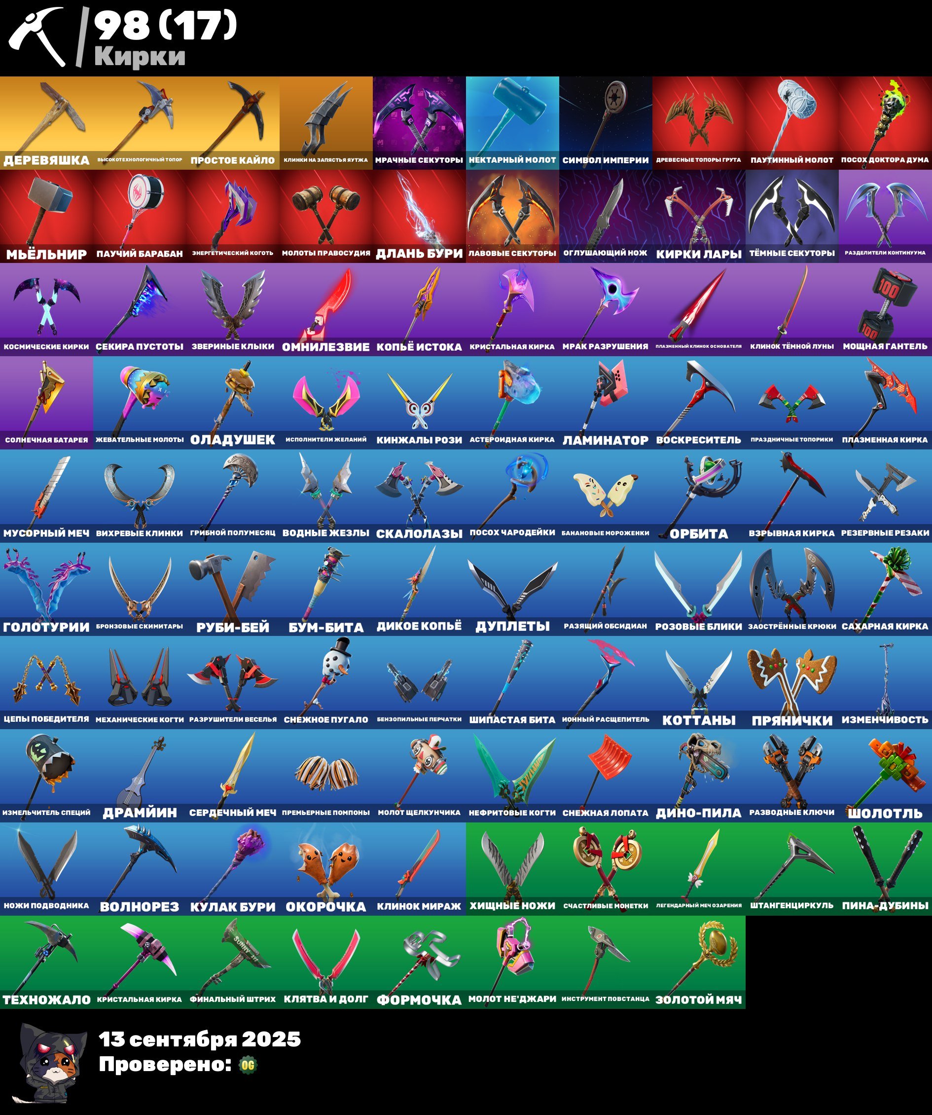 🎨 93 skins | 🌟 Fortnite account