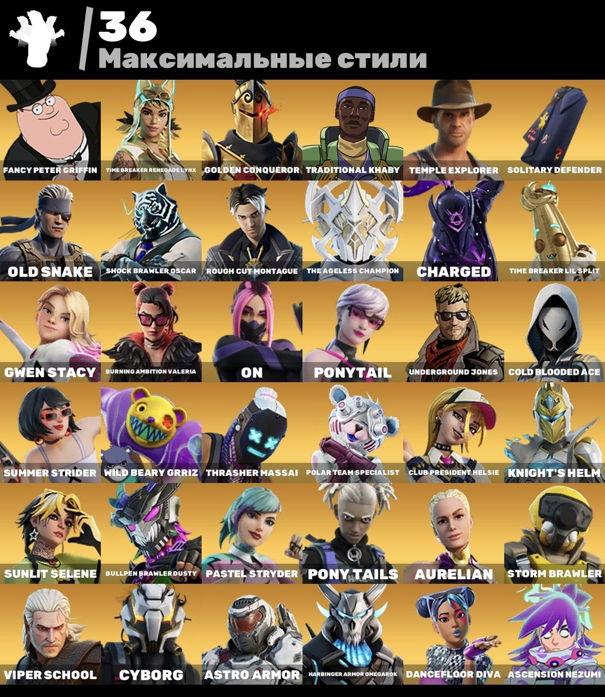 🎨 122 skins | 🌟 Fortnite account