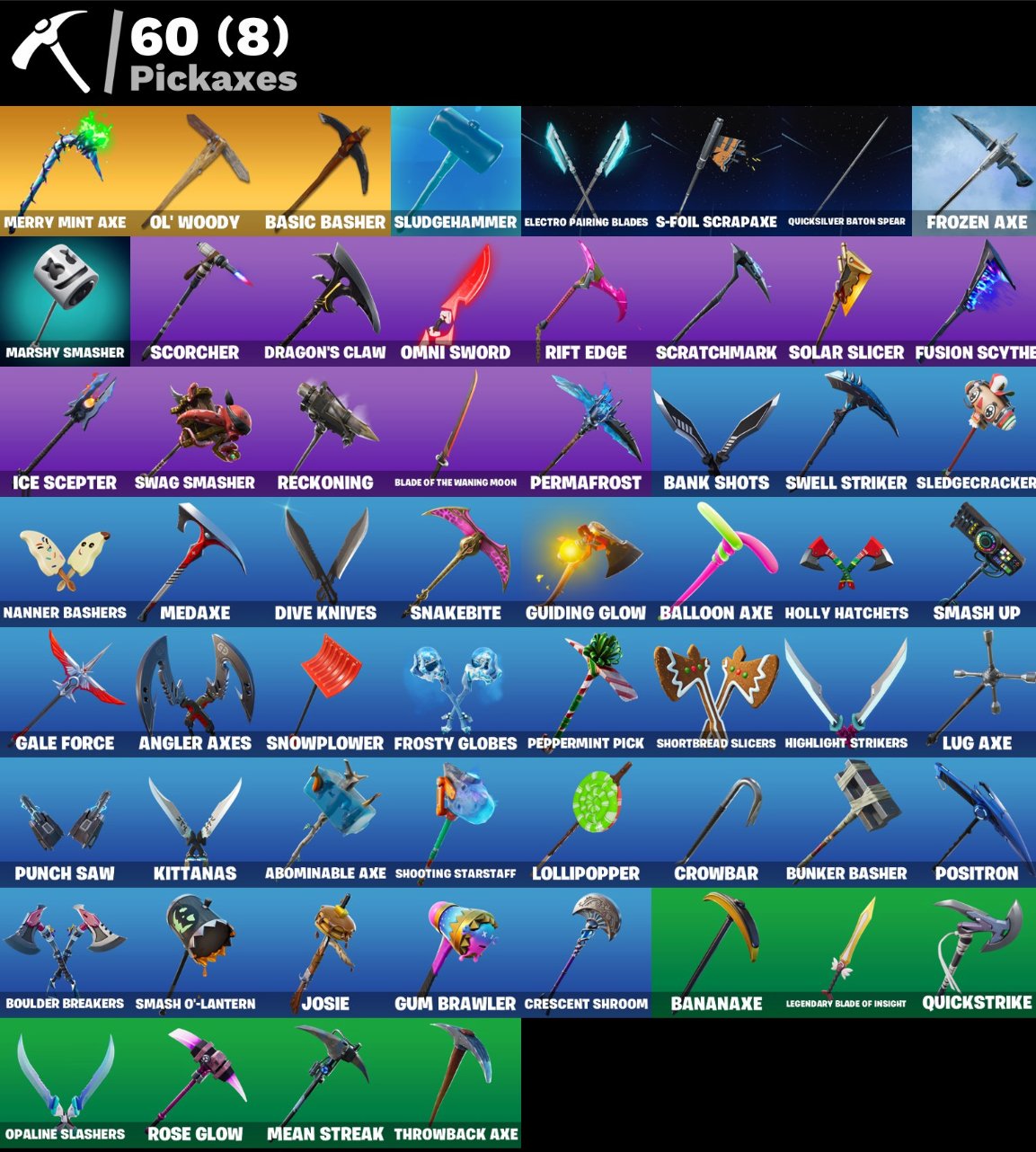 🎨 61 скин | 🌟 Fortnite аккаунт