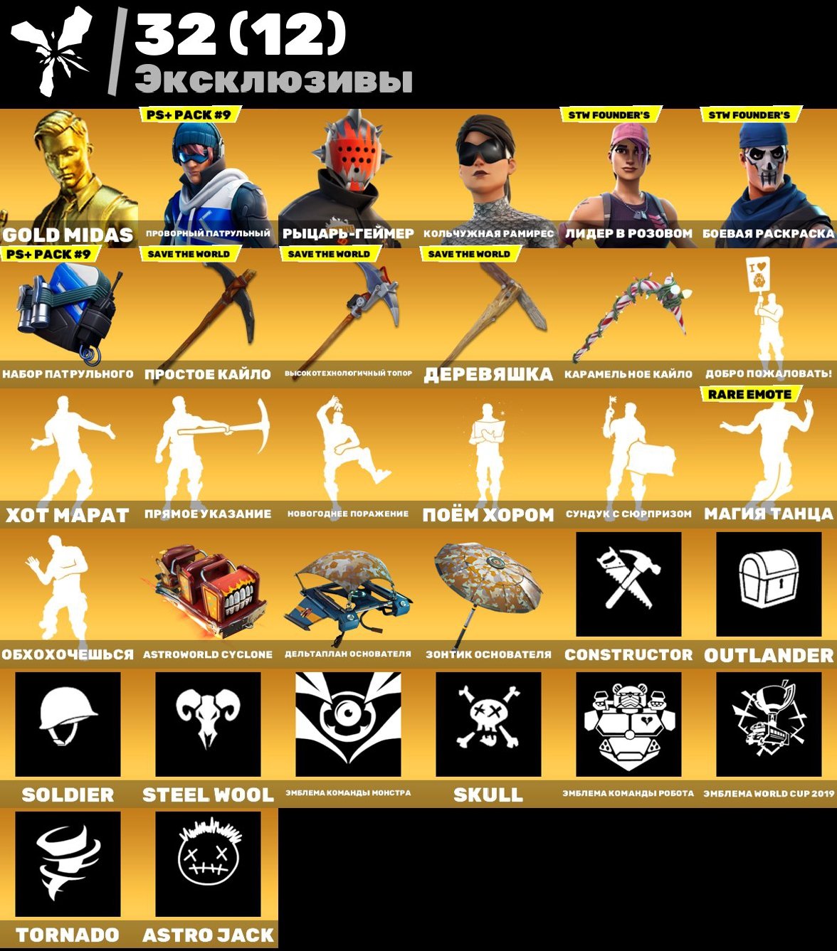 🎨 223 skins | 🌟 Fortnite account