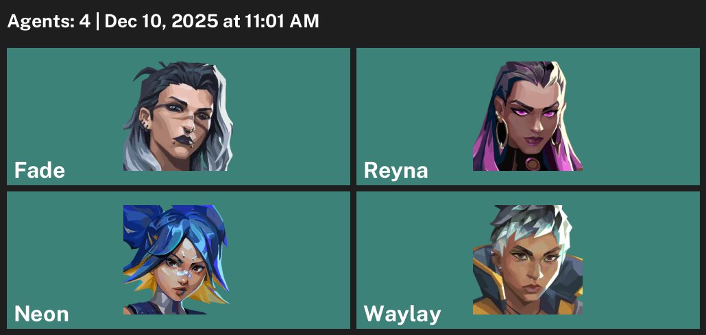 🎯 Valorant account | Diamond 1 | EU | 4 agents