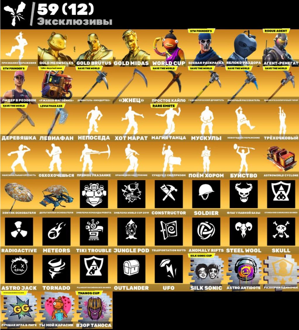 🎨 196 skins | 🌟 Fortnite account