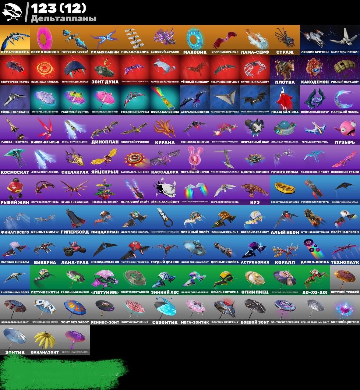 🎨 208 skins | 🌟 Fortnite account