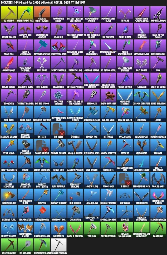 🎨 152 skins | 🌟 Fortnite account
