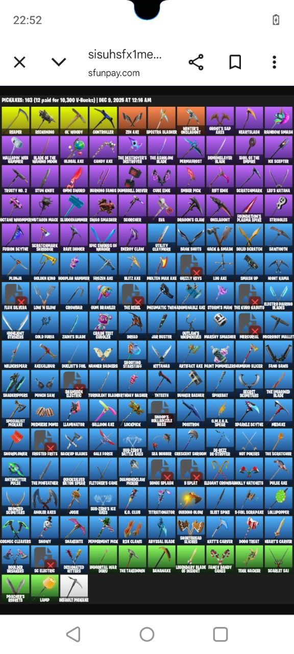 🎨 162 skins | 🌟 Fortnite account