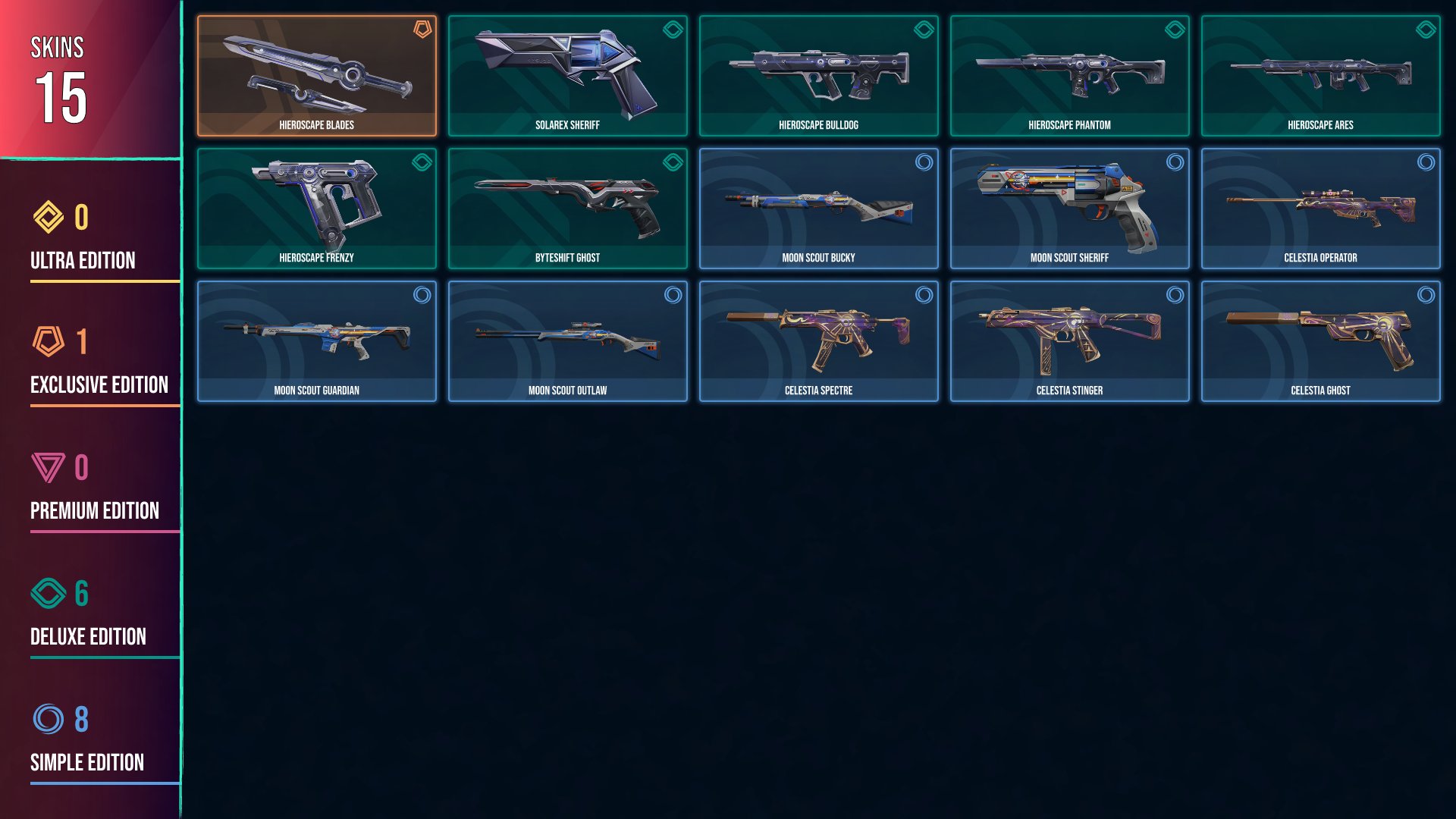 🎯 Valorant акаунт | Рейтинг: Готовий до змагань | Сервер: EU | 19 агентів