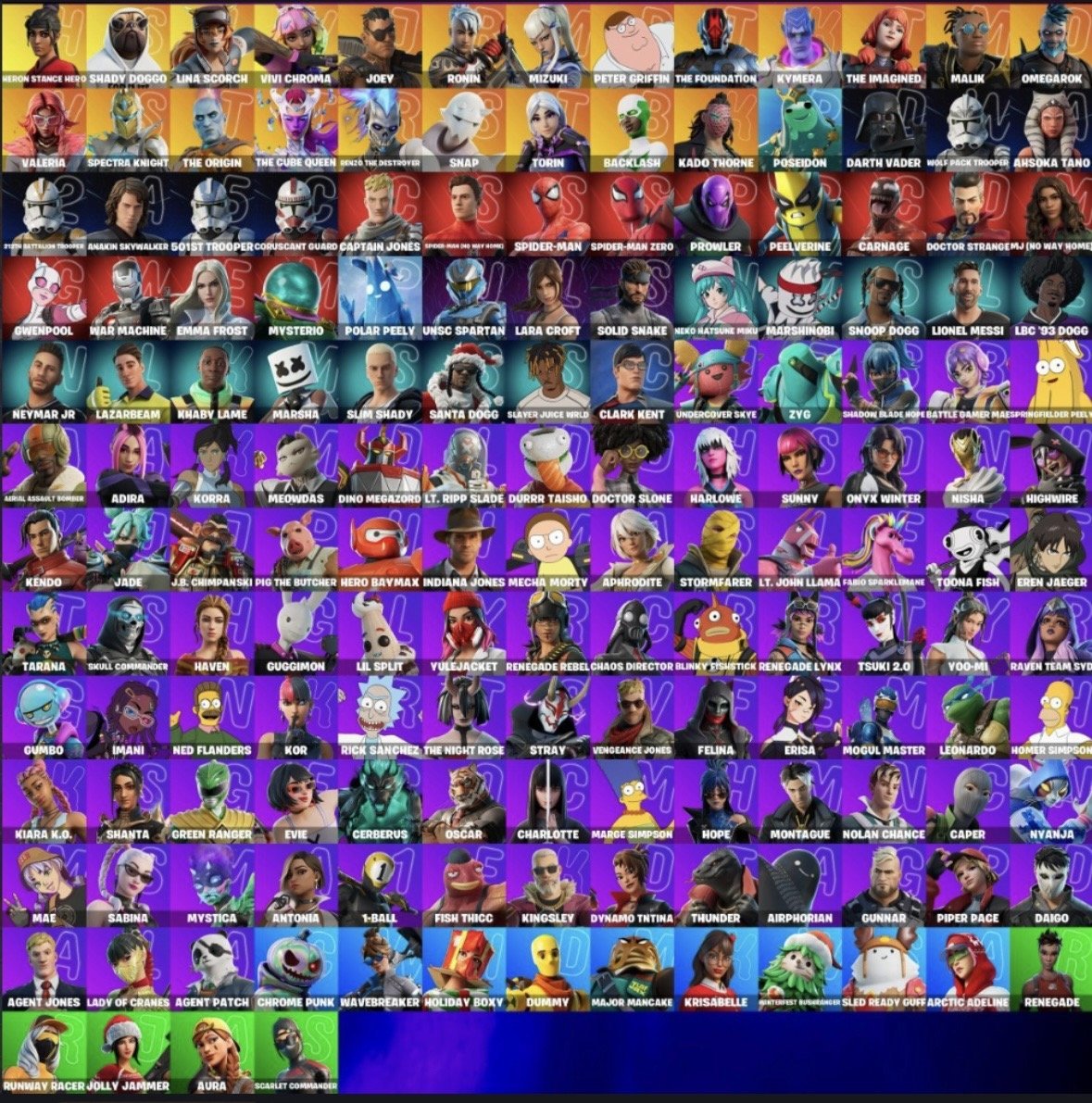 🎨 160 skins | 🌟 Fortnite account