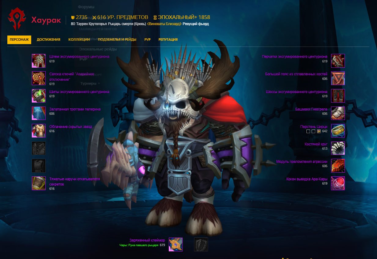 🎮 WoW акаунт | 80 рівень | Орда | Howling Fjord