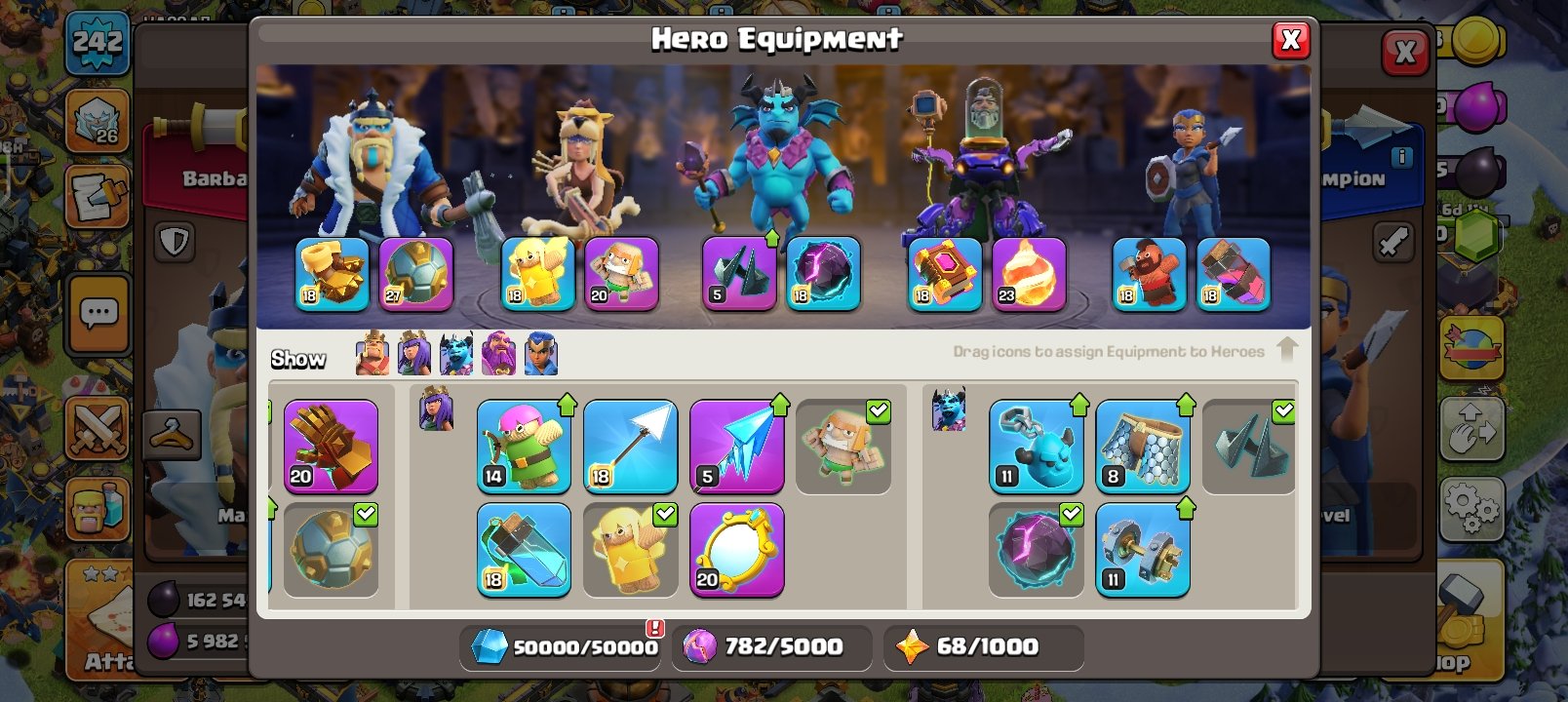 🏰 Clash of Clans акаунт | Ратуша 17 рівень | Рівень 245