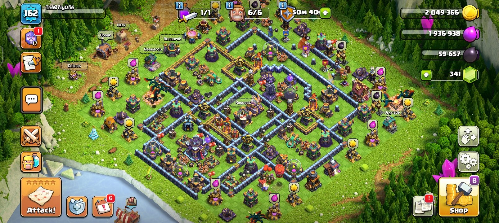 🏰 Clash of Clans акаунт | 15 ратуша | 165 рівень