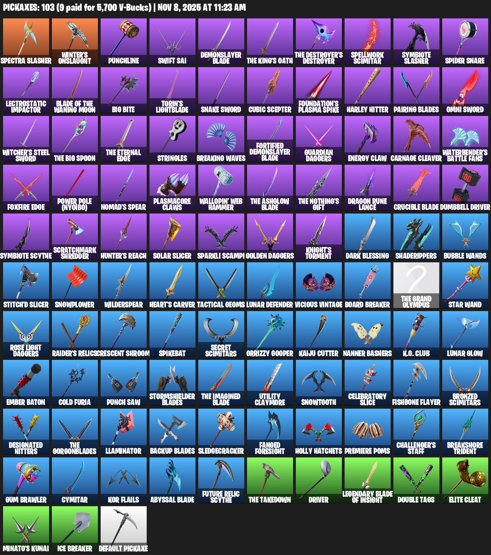 🎨 100 skins | 🌟 Fortnite account