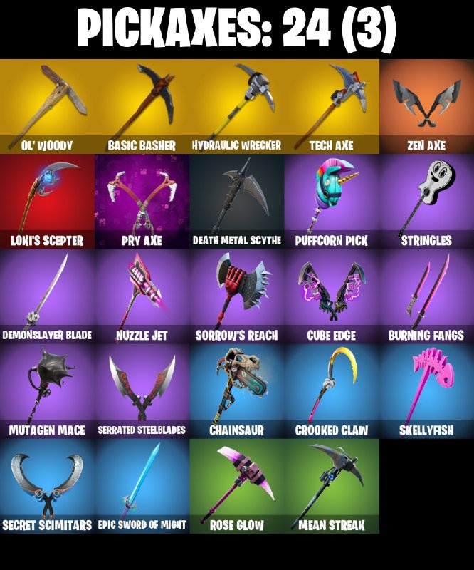 🎨 24 skins | 🌟 Fortnite account