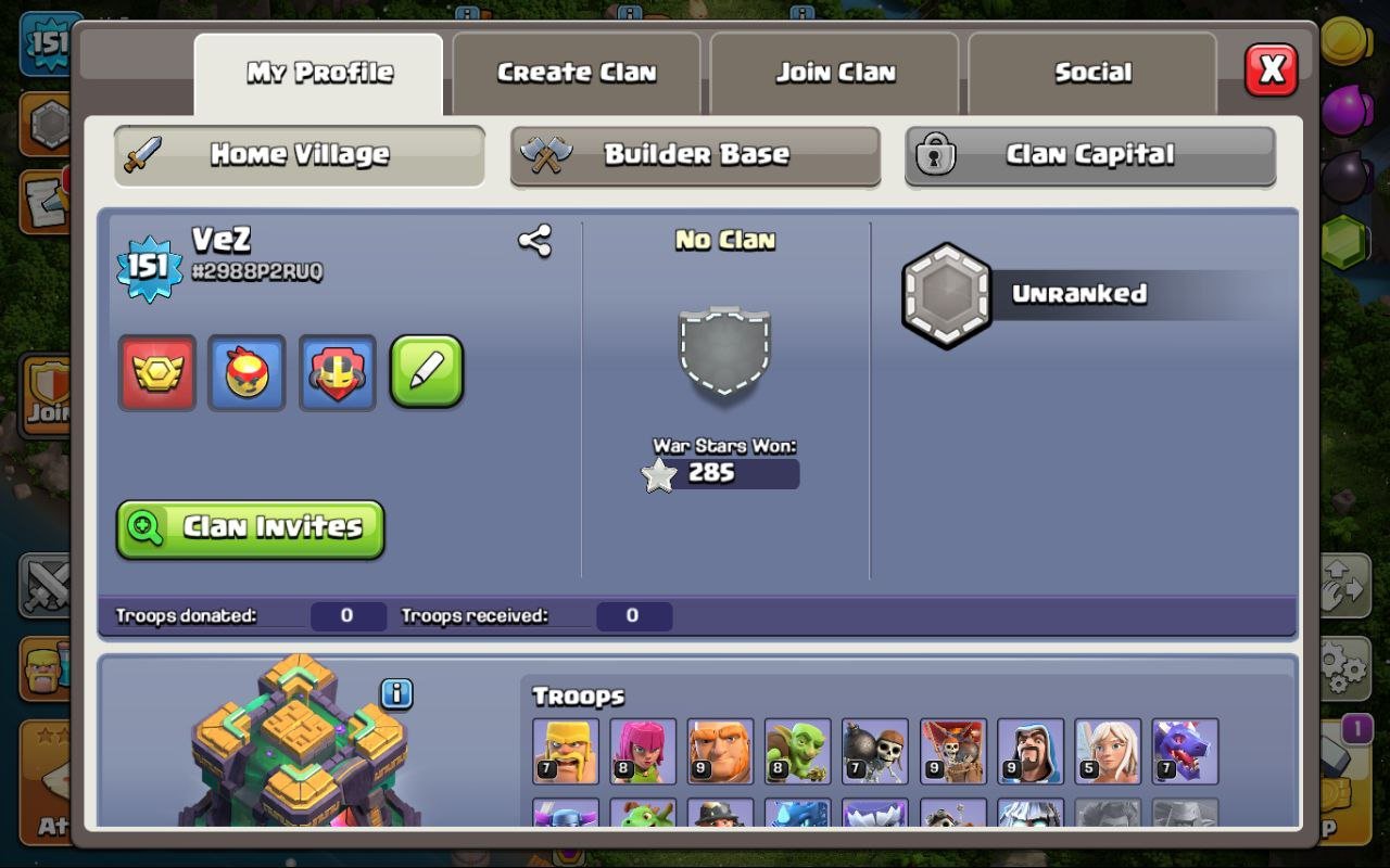 🏰 Clash of Clans акаунт | 14 ратуша | Рівень 151